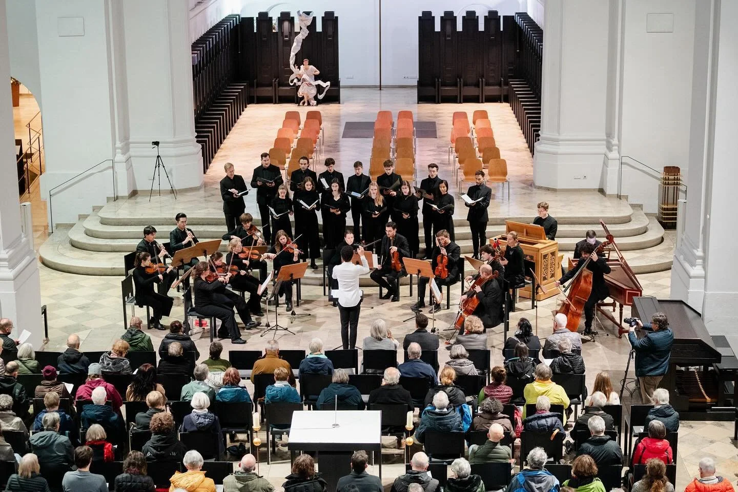 🎉Das war Projekt &bdquo;Miserere&ldquo; in St. Johannis und der Augustinerkirche.✅
Danke f&uuml;r euer Engagement und eure Freude am musizieren. Es hat so viel Spa&szlig; gemacht, bin traurig, dass es schon vorbei ist. 🥲😊
Freue mich auf die entsta
