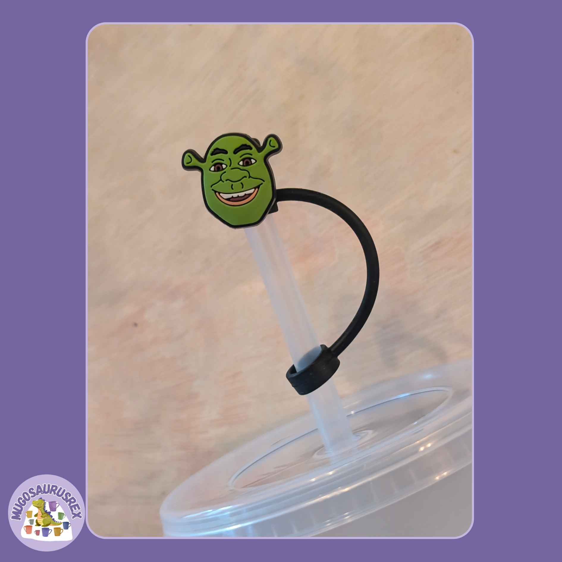 Cold Cup and Straw Topper - Bespoke Design