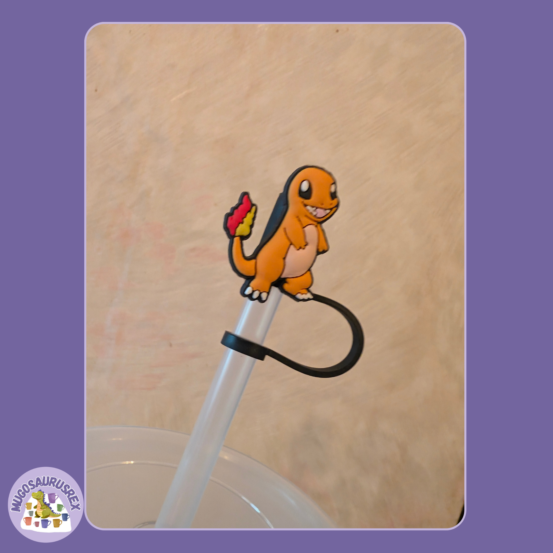 Cold Cup and Straw Topper - Bespoke Design