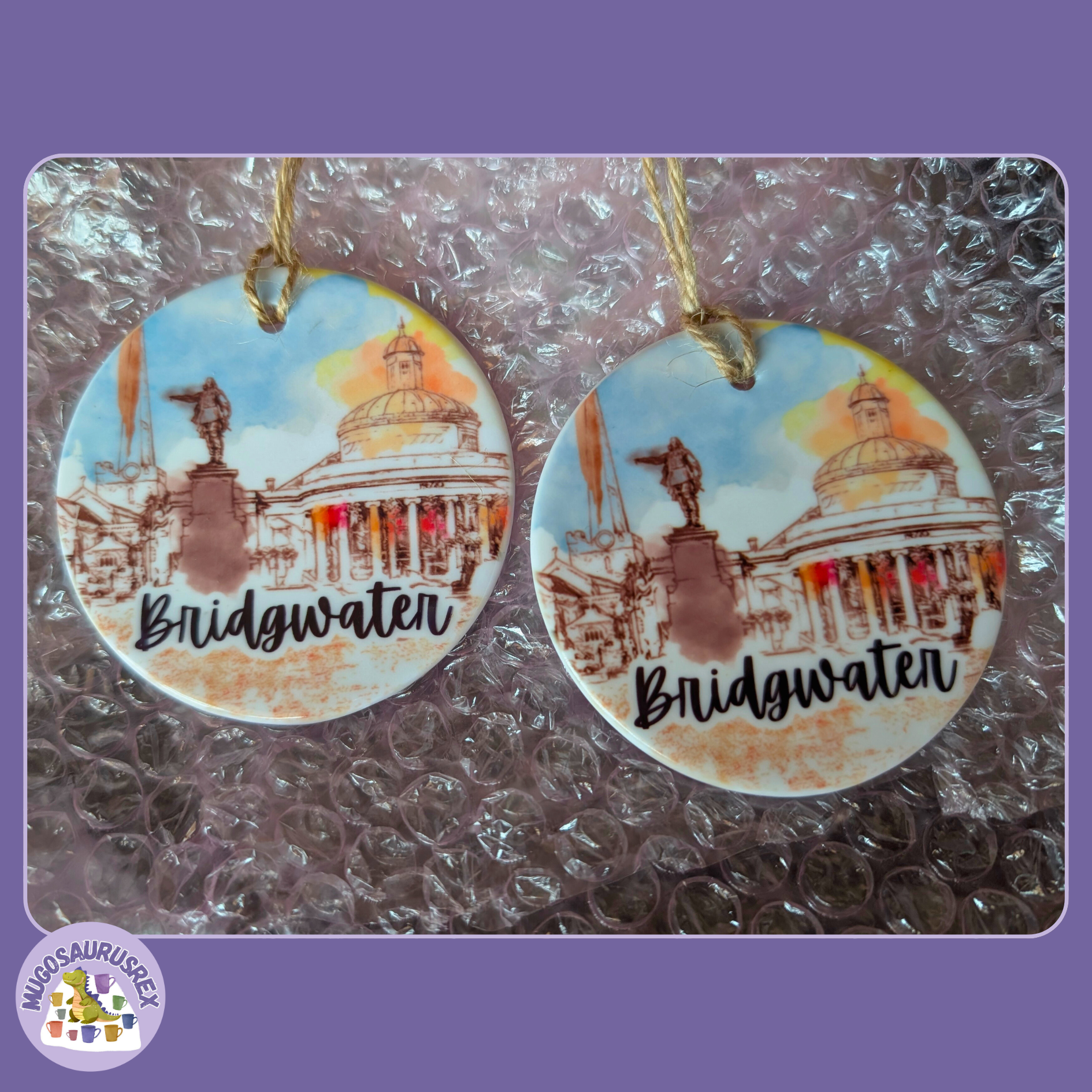 2 x Ceramic Ornaments - Bespoke Design