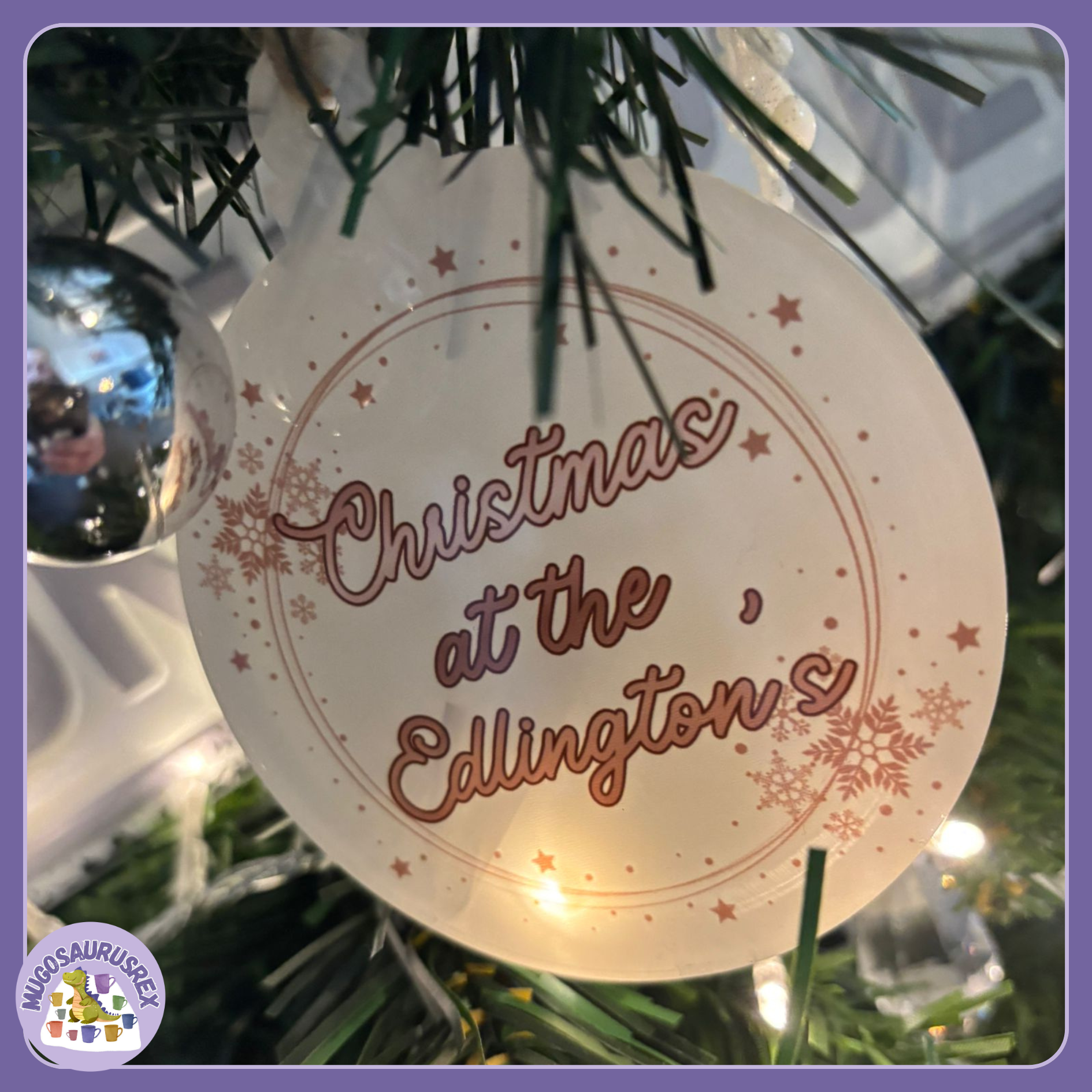 Acrylic Bauble - Bespoke Design