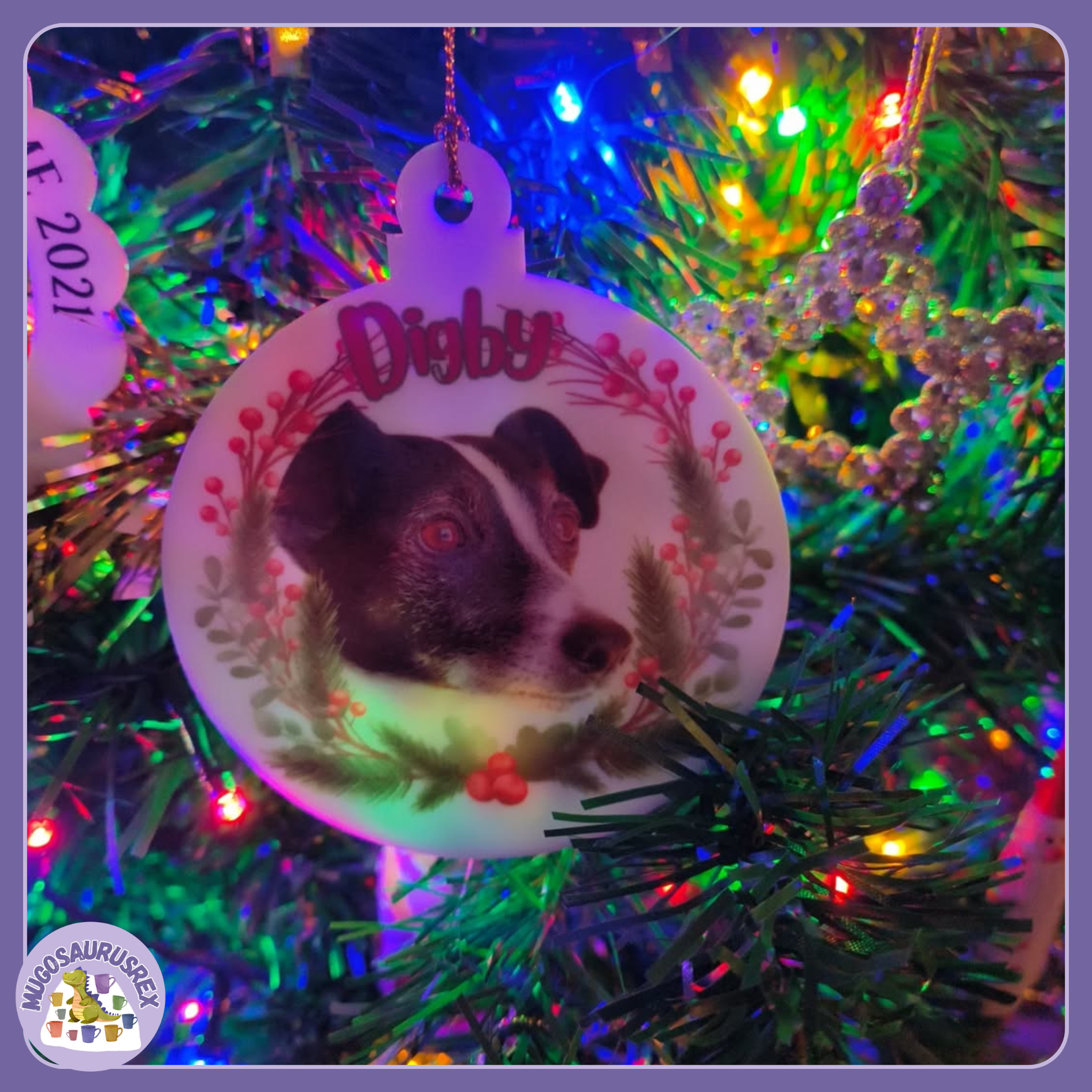 Acrylic Bauble - Bespoke Design 