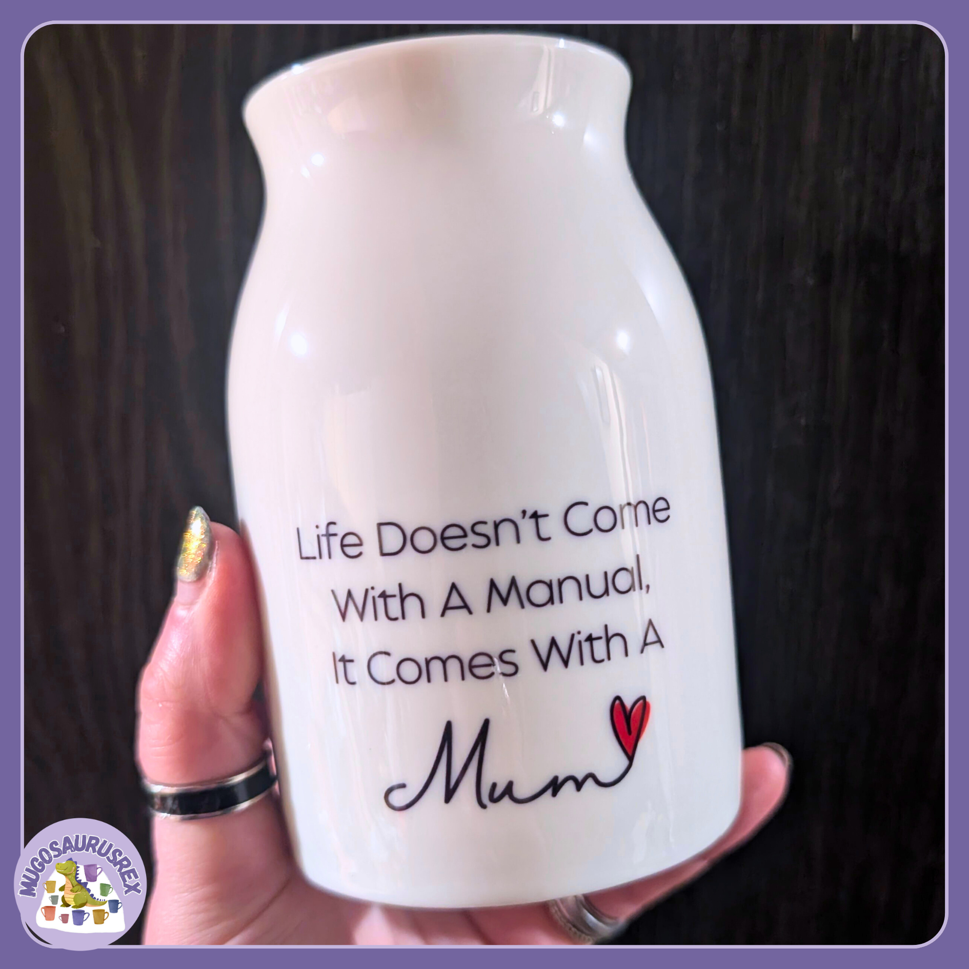Ceramic Vase - Mum