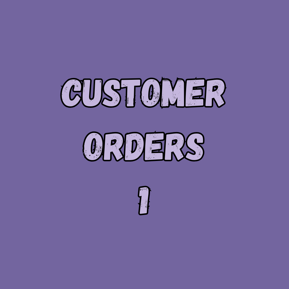 Customer Orders 1
