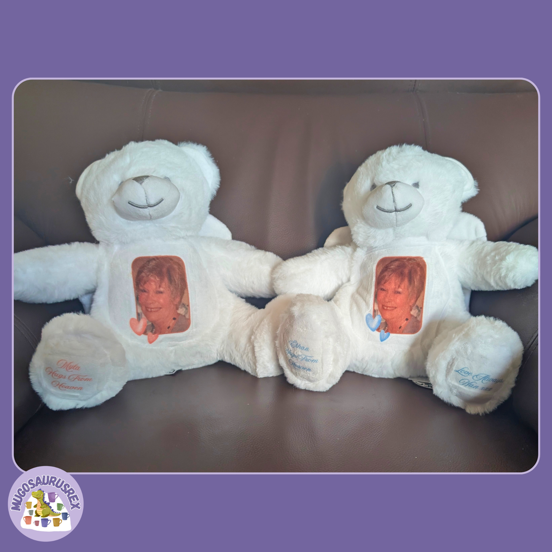 2 x Angel Bears - Bespoke Design