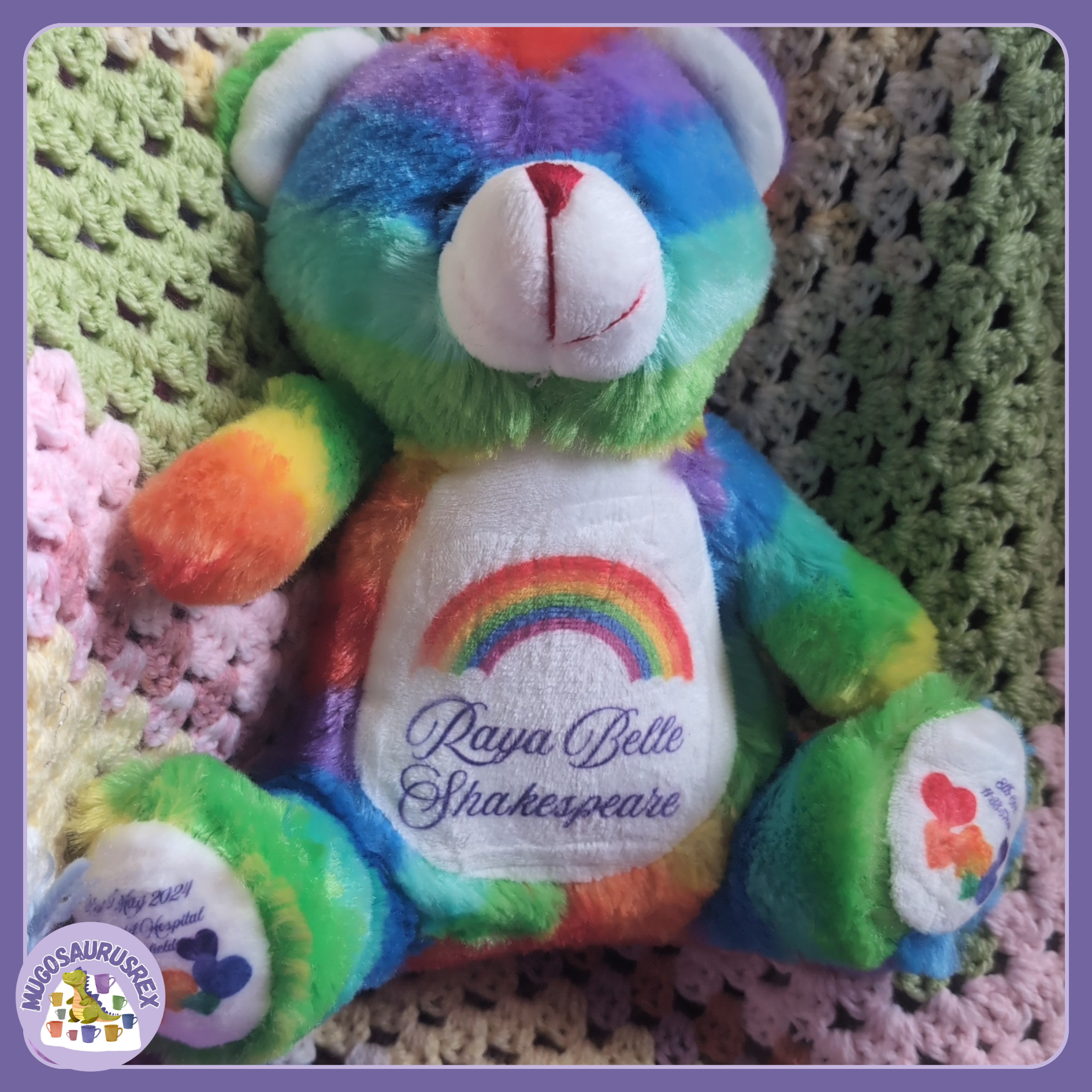 Rainbow Bear - Bespoke Design