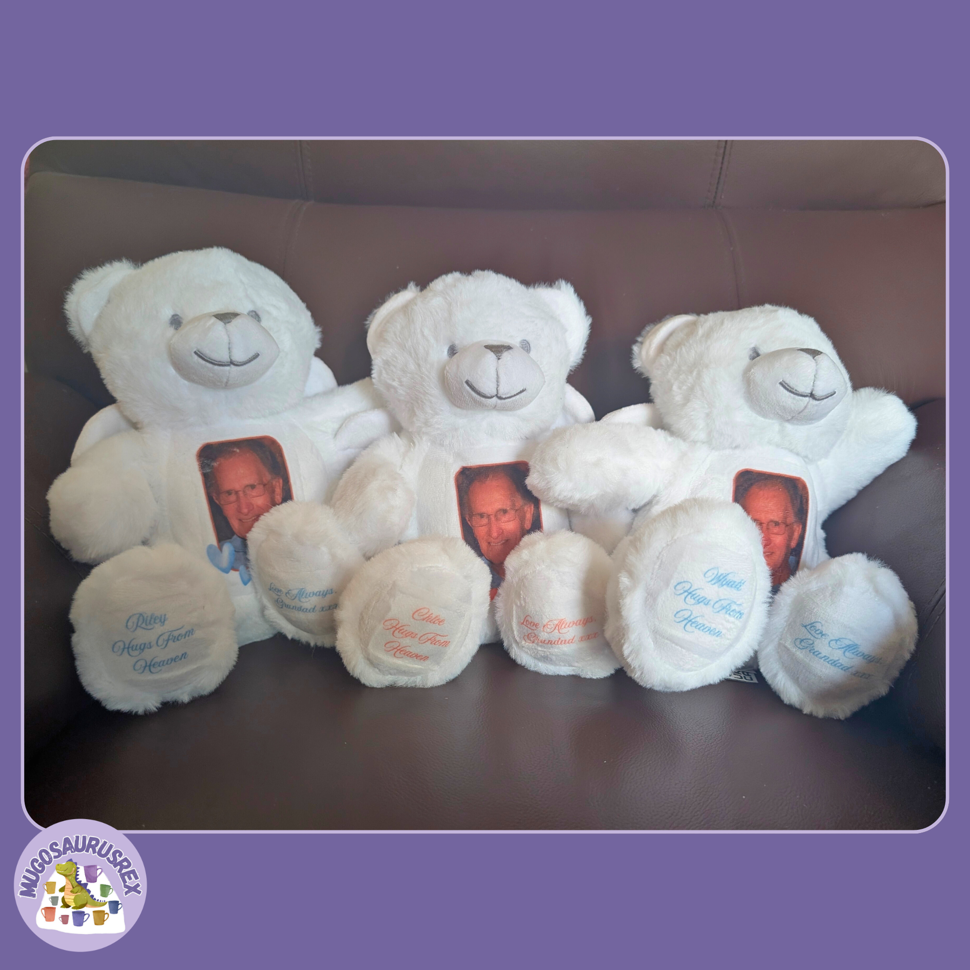 3 x Angel Bears - Bespoke Design