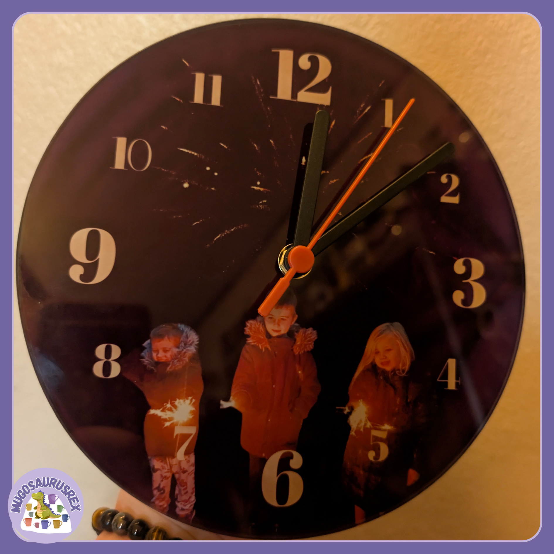 Glass Clock - Bespoke Design