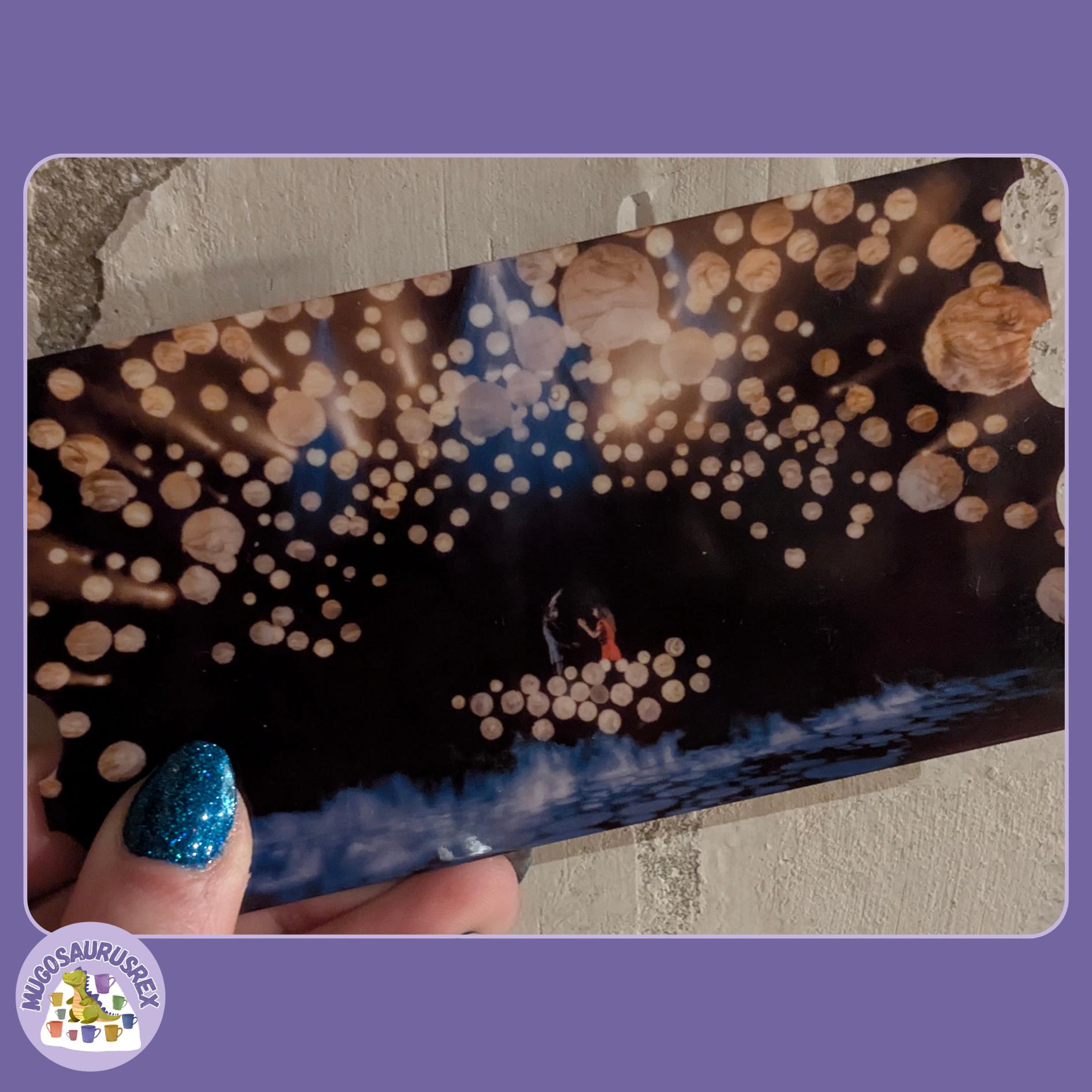 Acrylic Ticket- Bespoke Design 