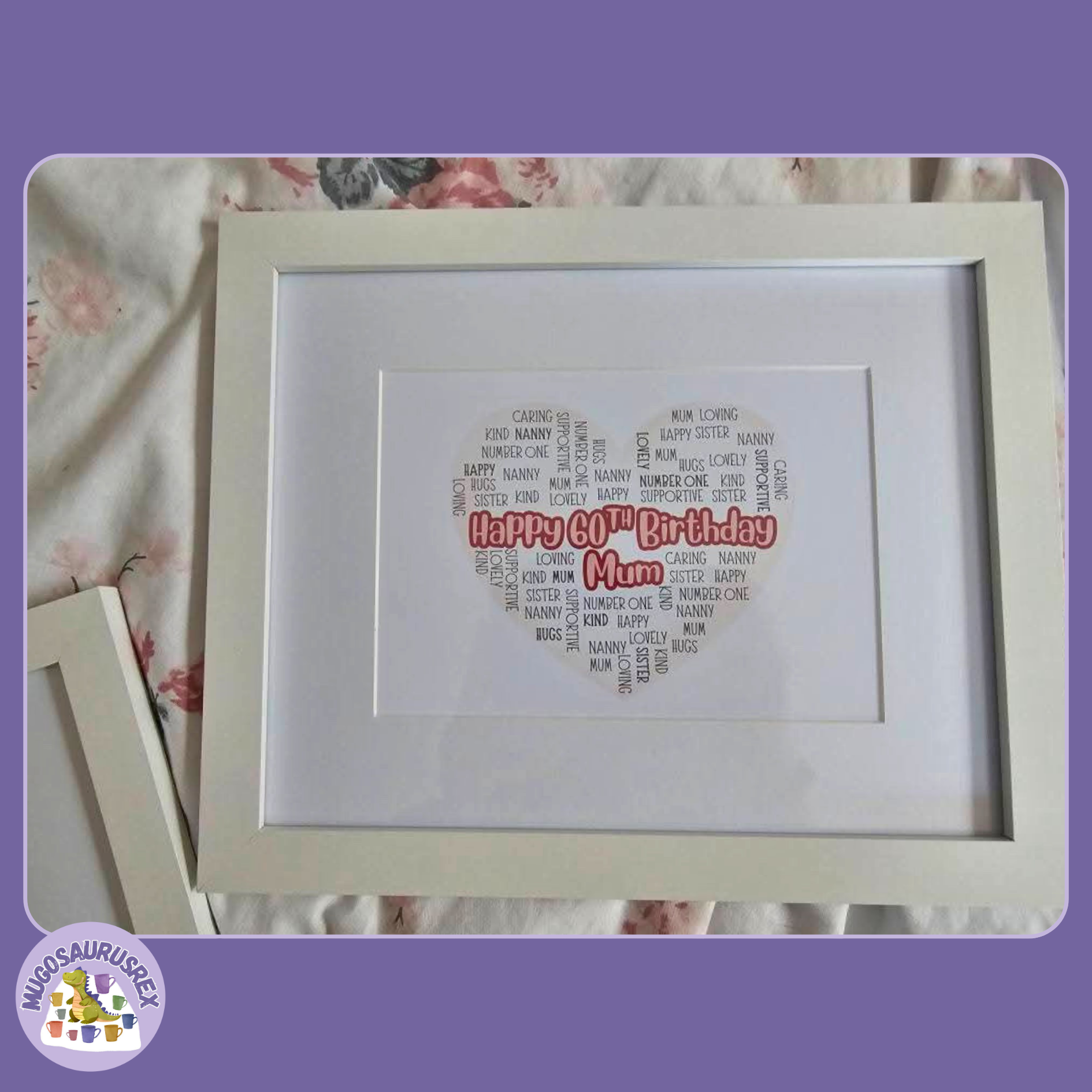 Personalised Message Frame - Bespoke Design