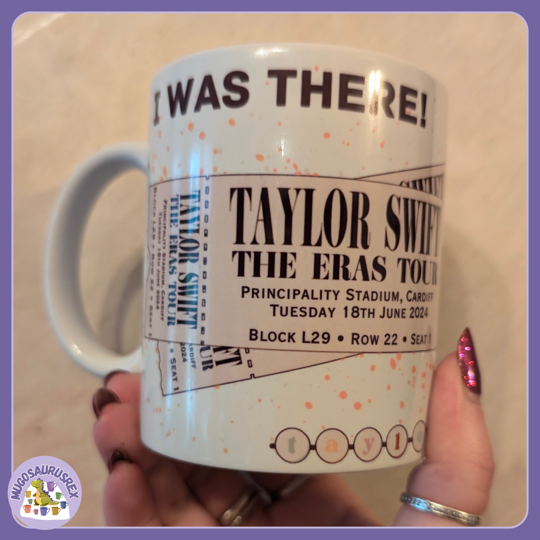 11oz Ceramic Mug - I Was There (Taylor Swift)