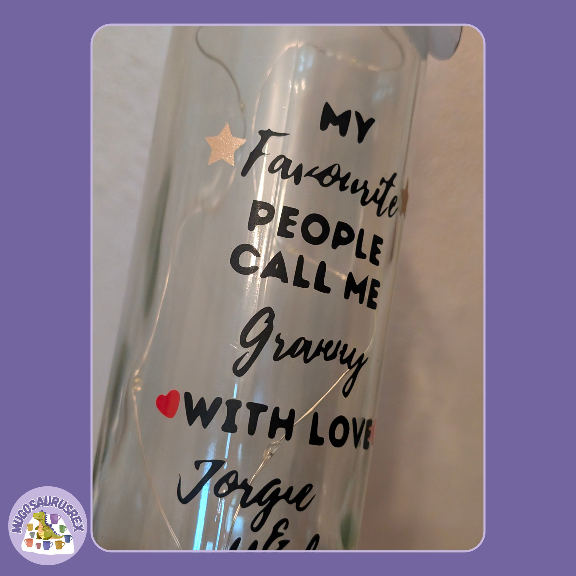 Light Up Bottle - Bespoke Design