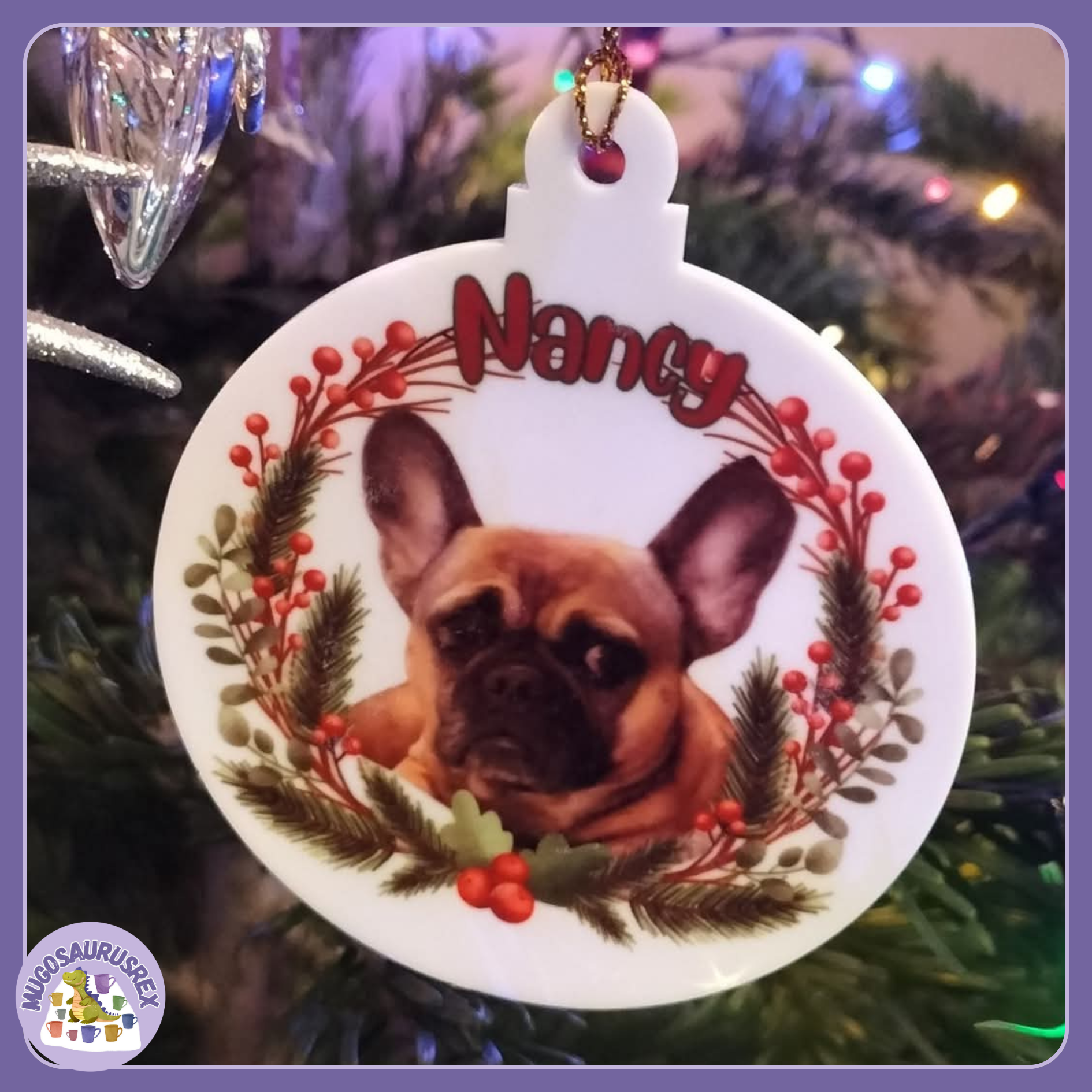 Acrylic Bauble - Bespoke Design 