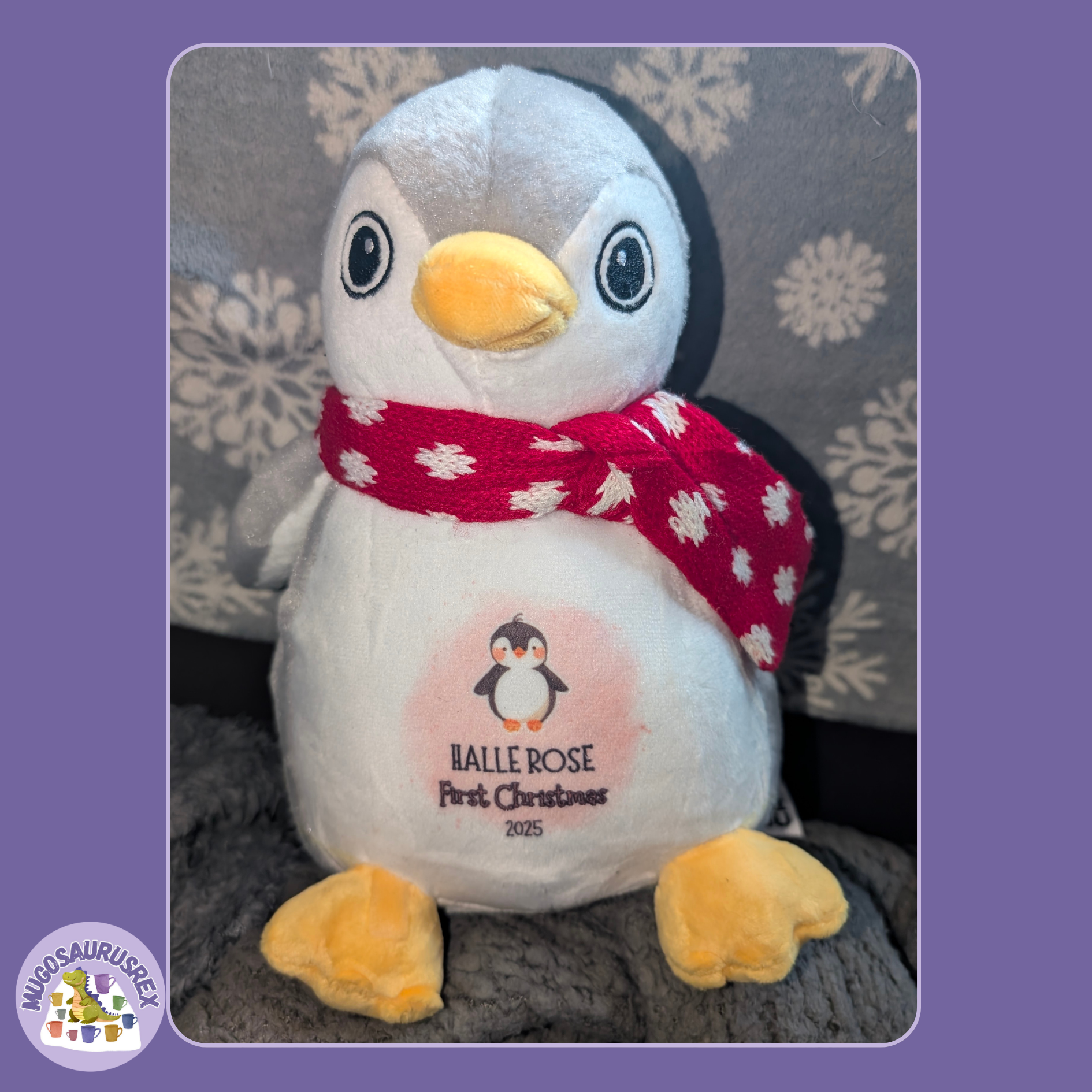 Penguin - First Christmas Penguin (Pink)