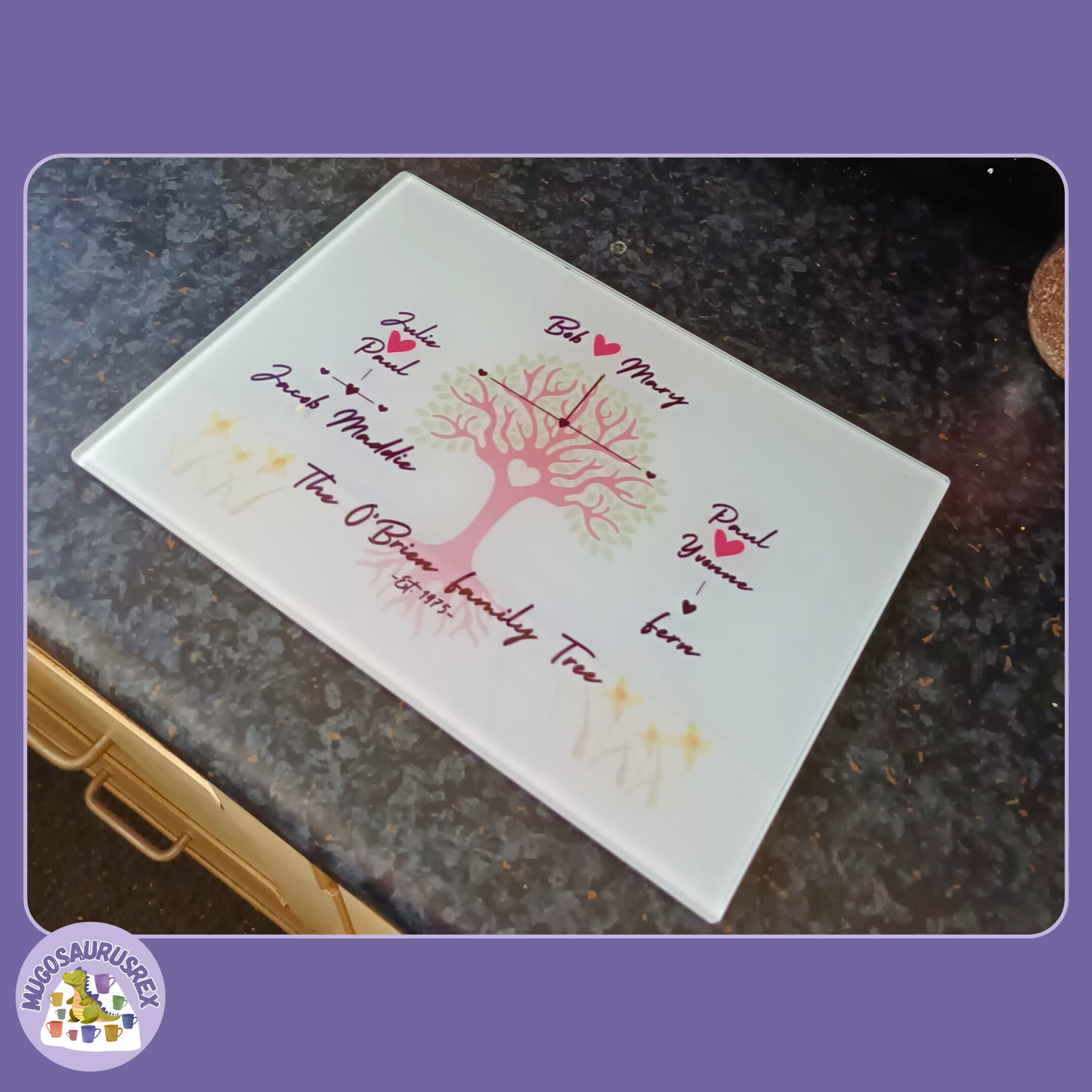 Glass Chopping Board - Bespoke Design