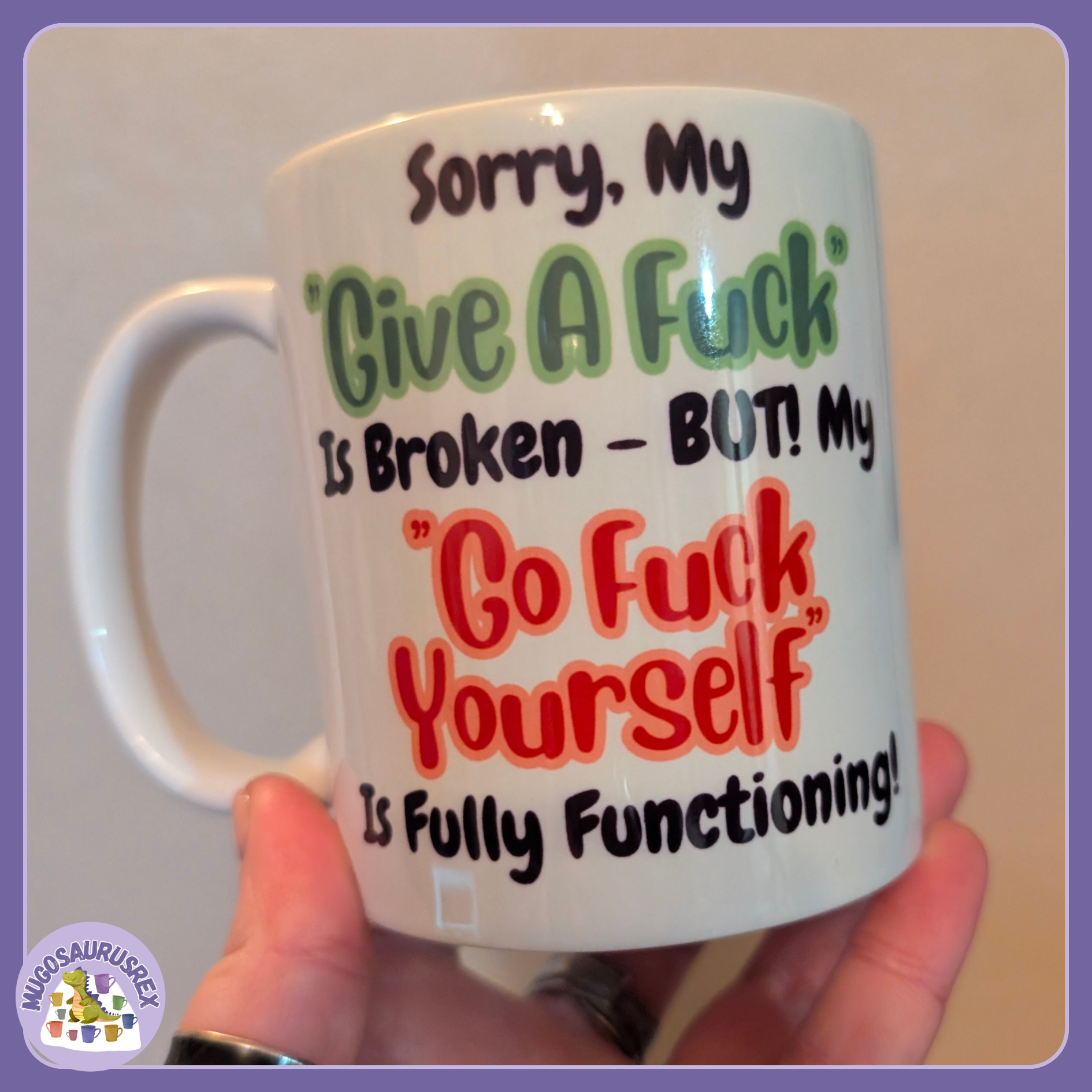 11oz Ceramic Mug - Go Fuck Yourself