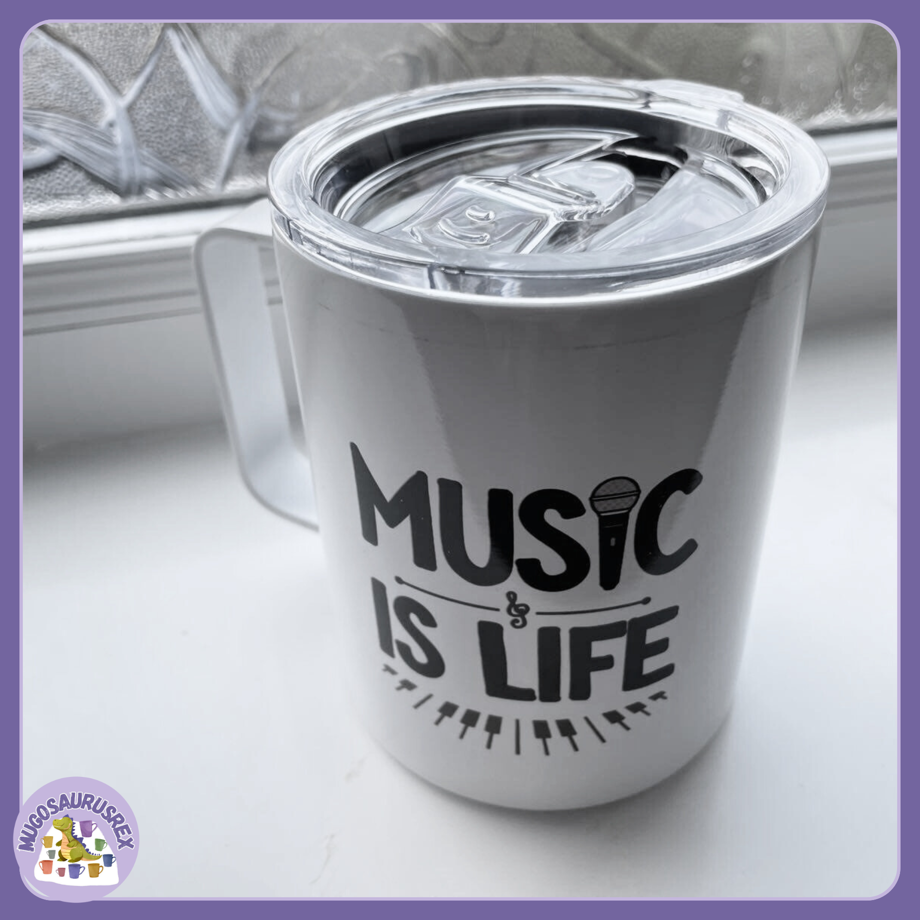 Metal Cup W/ Lid - Bespoke Design