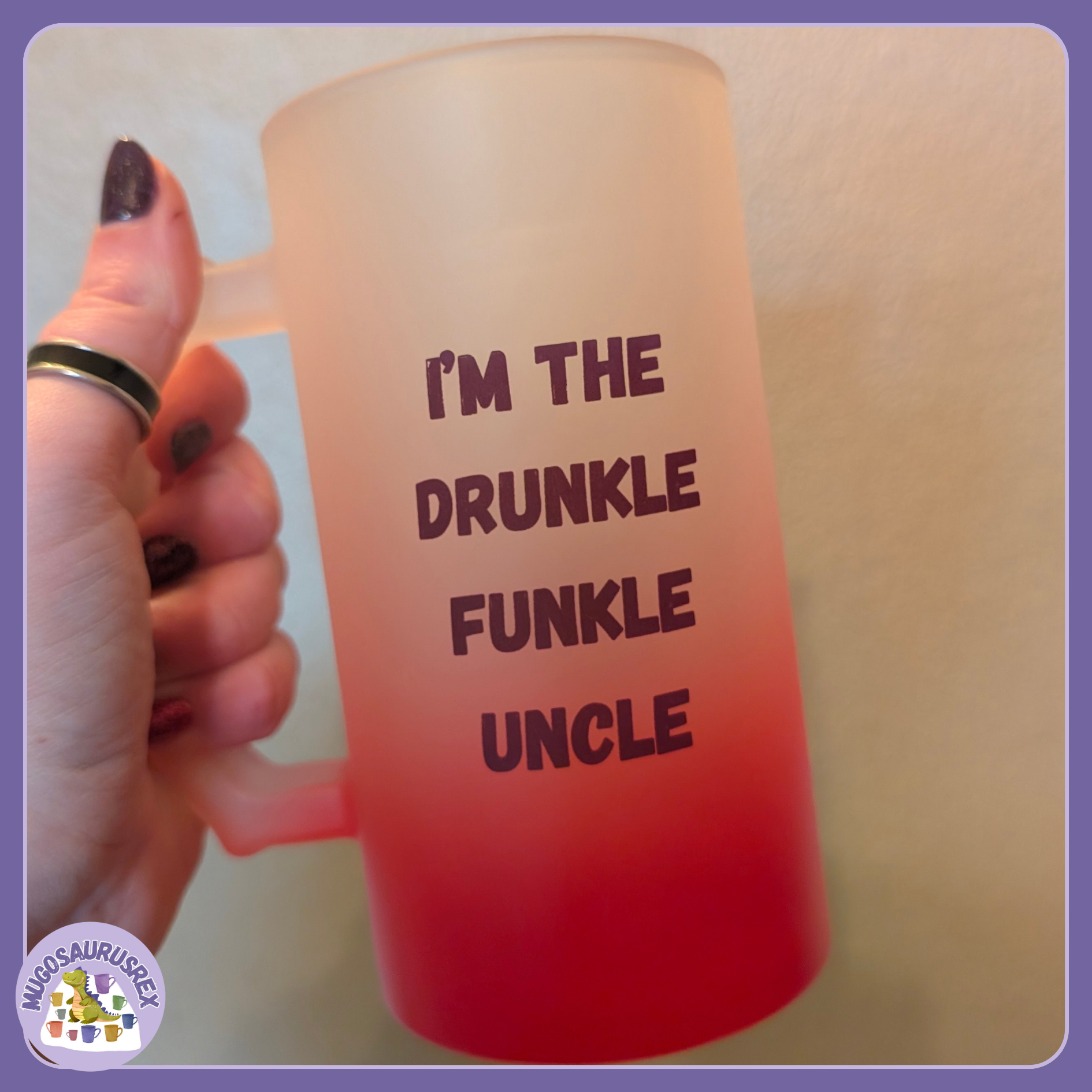 Coloured Beer Stein - Bespoke Design