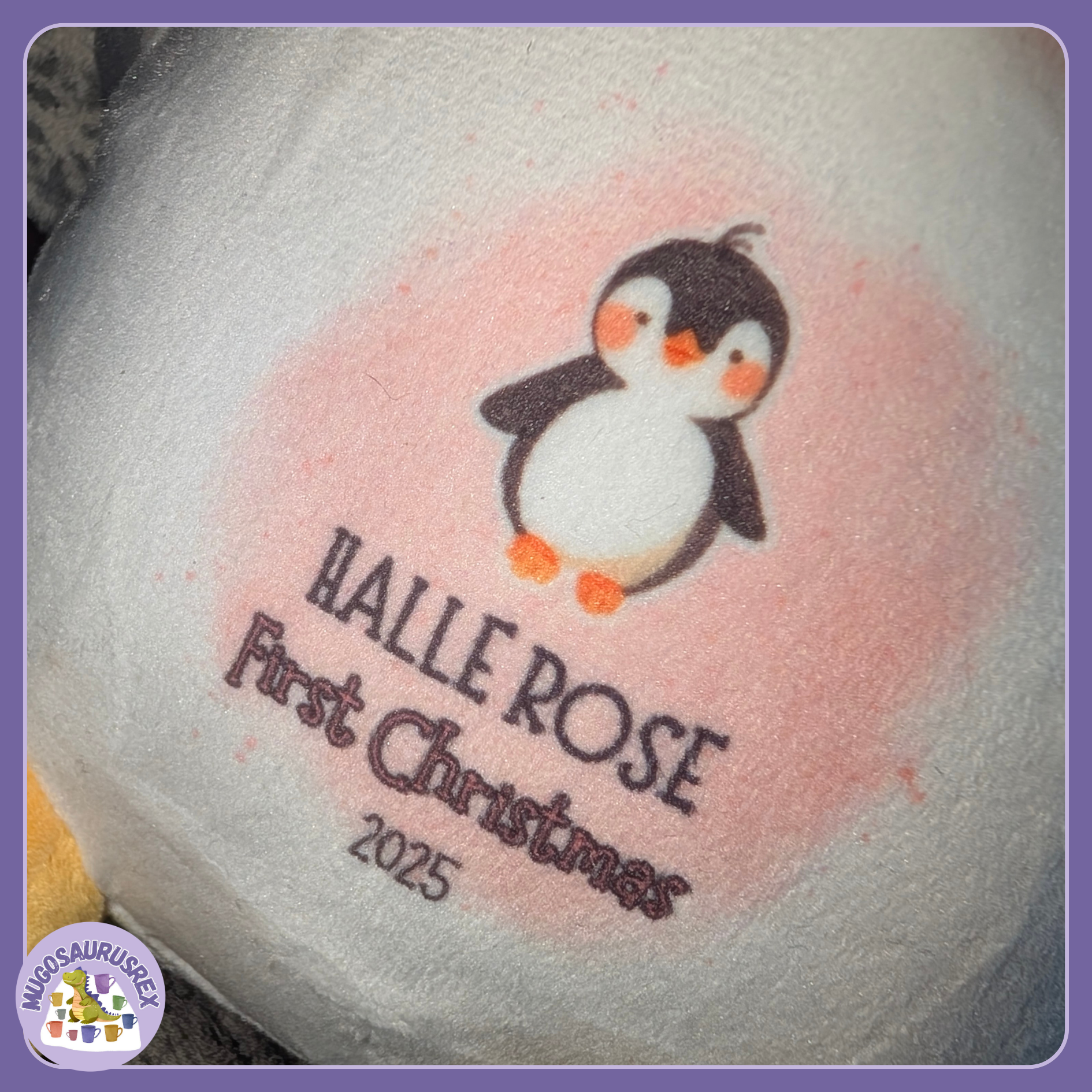 Penguin - First Christmas Penguin (Pink)