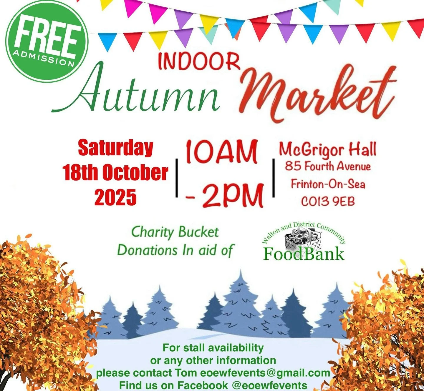 We&rsquo;ll be at the Mcgrigor Hall in Frinton on Sea this Saturday for their autumn market with our Candles, wax melts and Sweets! 🕯️🍬

Why not pop down and say hi 👋🏼

#market #autumn #sweets #candles #frinton #essex #smallbusiness