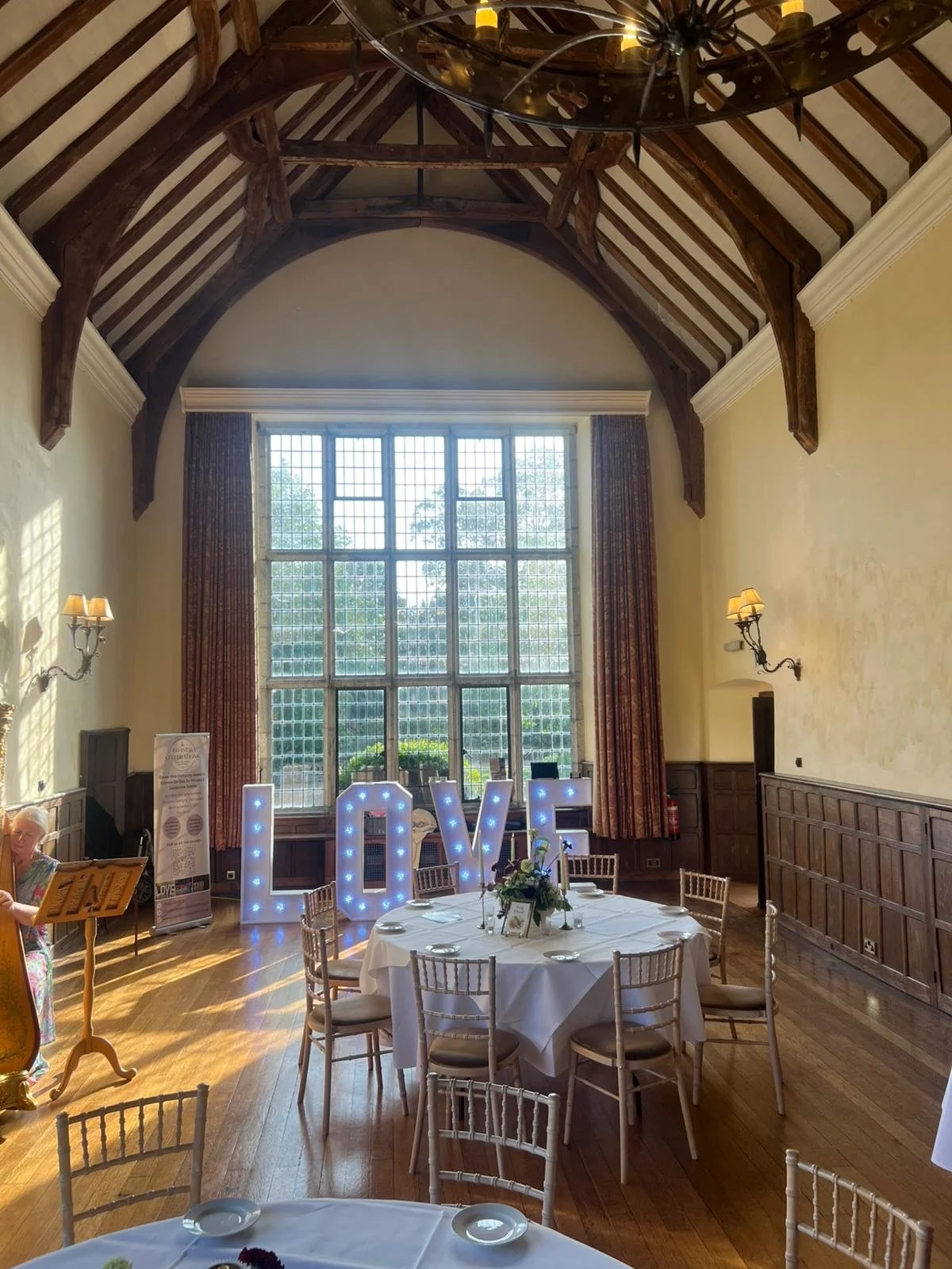 We&rsquo;re all set-up at @weddings_at_layer_marney_tower @layermarneytower for their Open Evening 🥂

We&rsquo;re here till 9pm 👋🏼