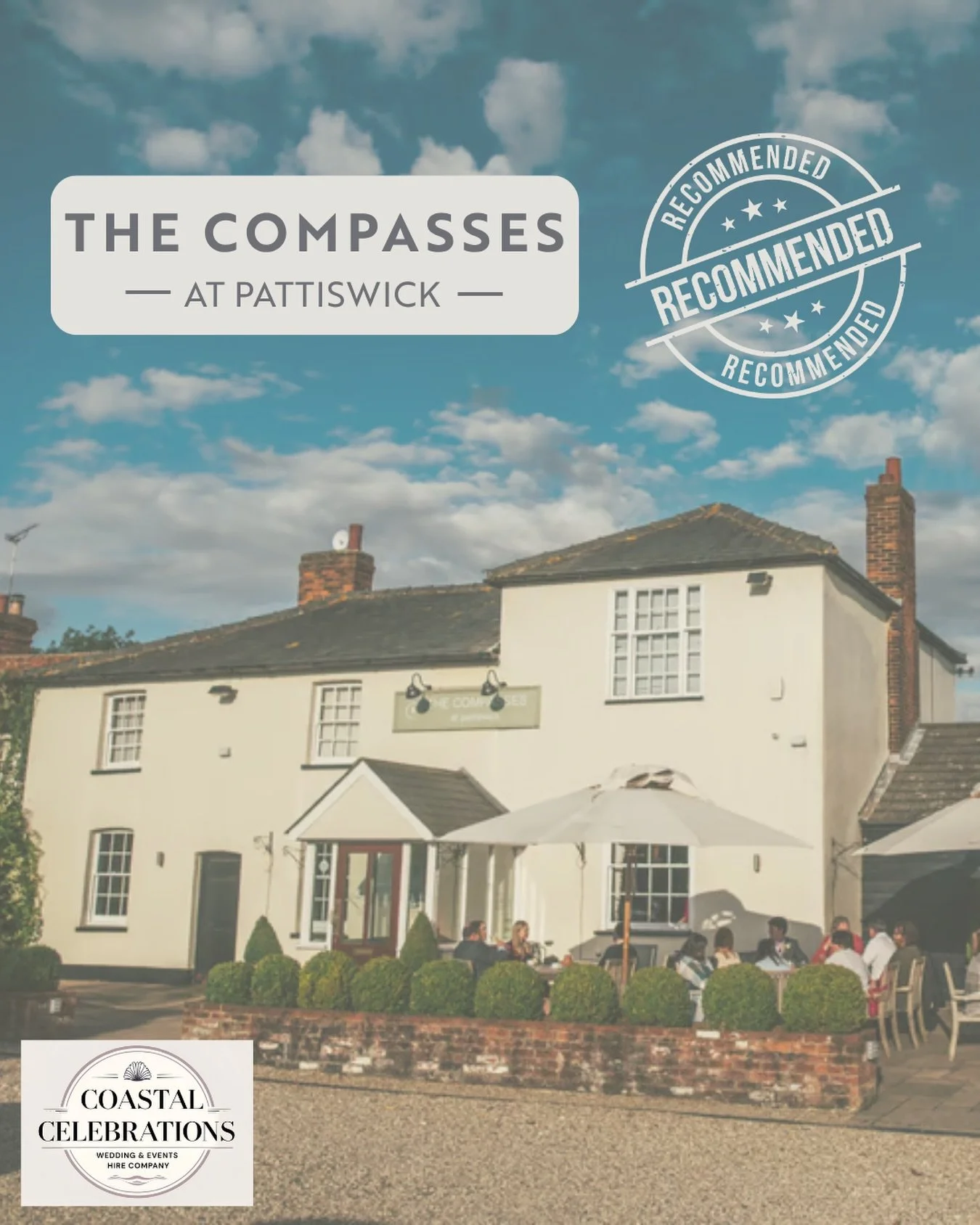 We&rsquo;re so excited to share that we&rsquo;re now a recommended supplier at @compassespattiswick 🥳🥳

It&rsquo;s been a pleasure getting to know the venue and meeting the wonderful team, and we can&rsquo;t wait to start working with all of their 