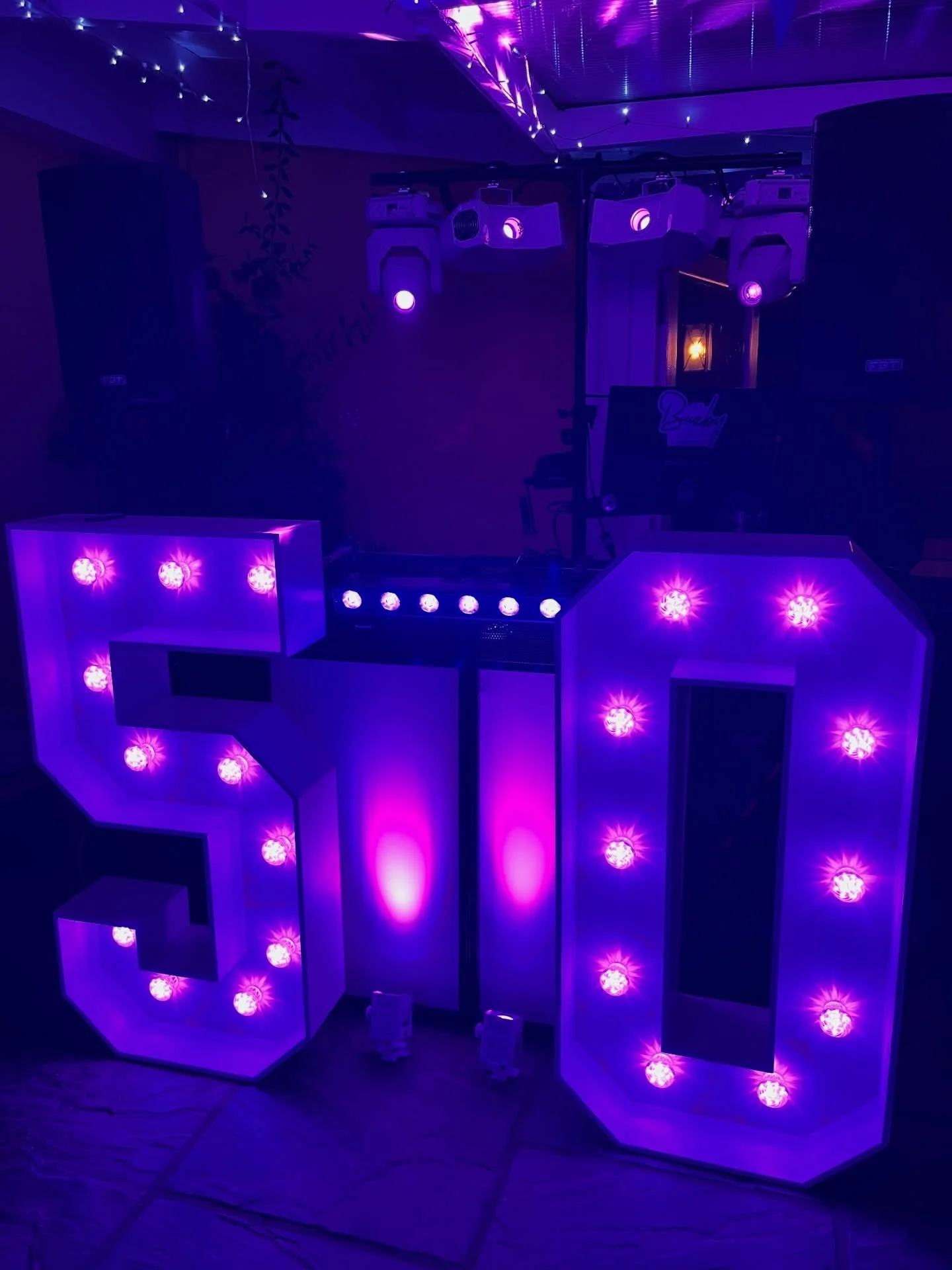 A super cool set-up with @djbuzby for a 50th birthday on Saturday at @therosebudpub 

We hope you celebrated in style! 🥳