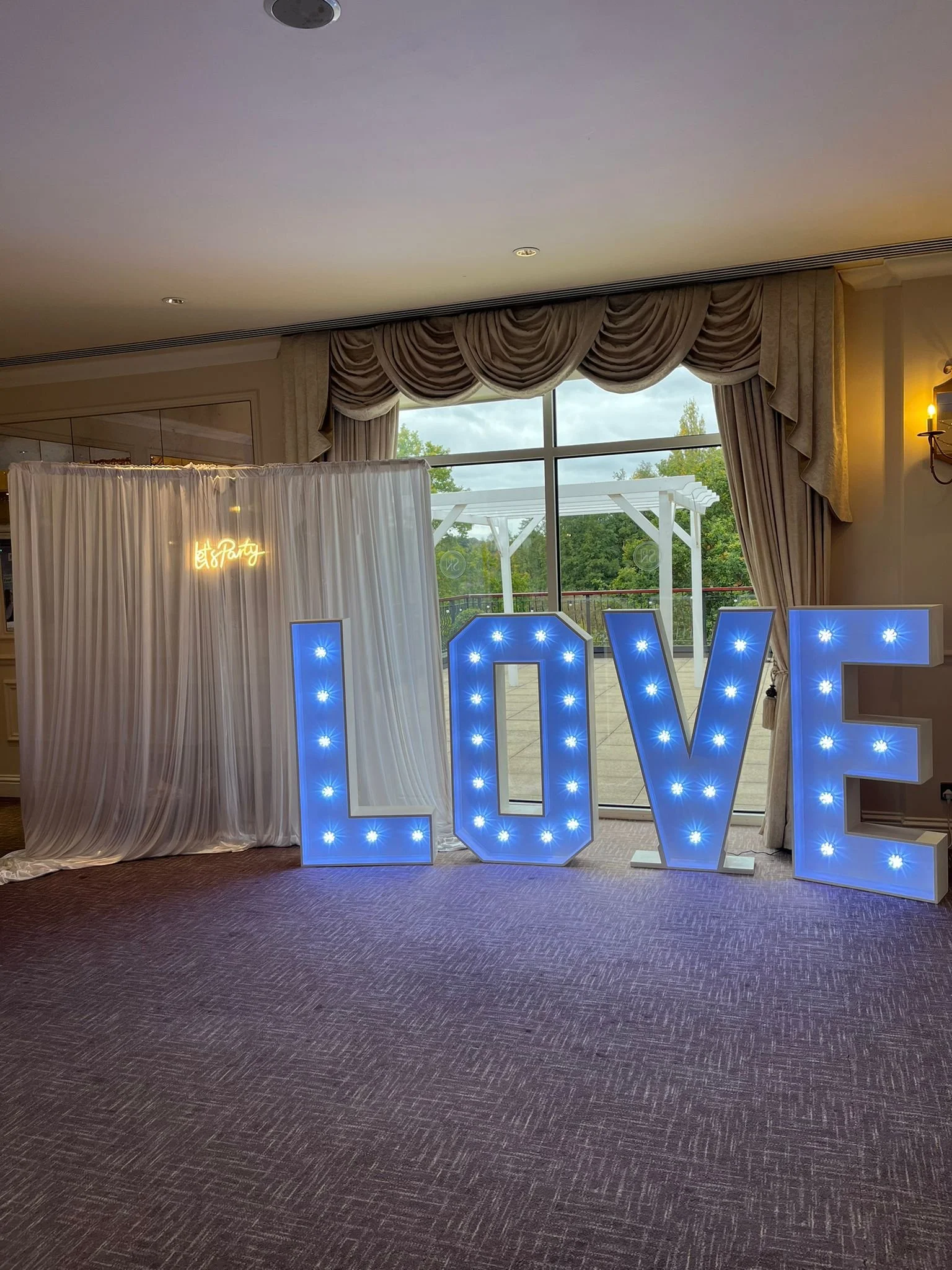 Light Up Colour Changing LOVE Letters