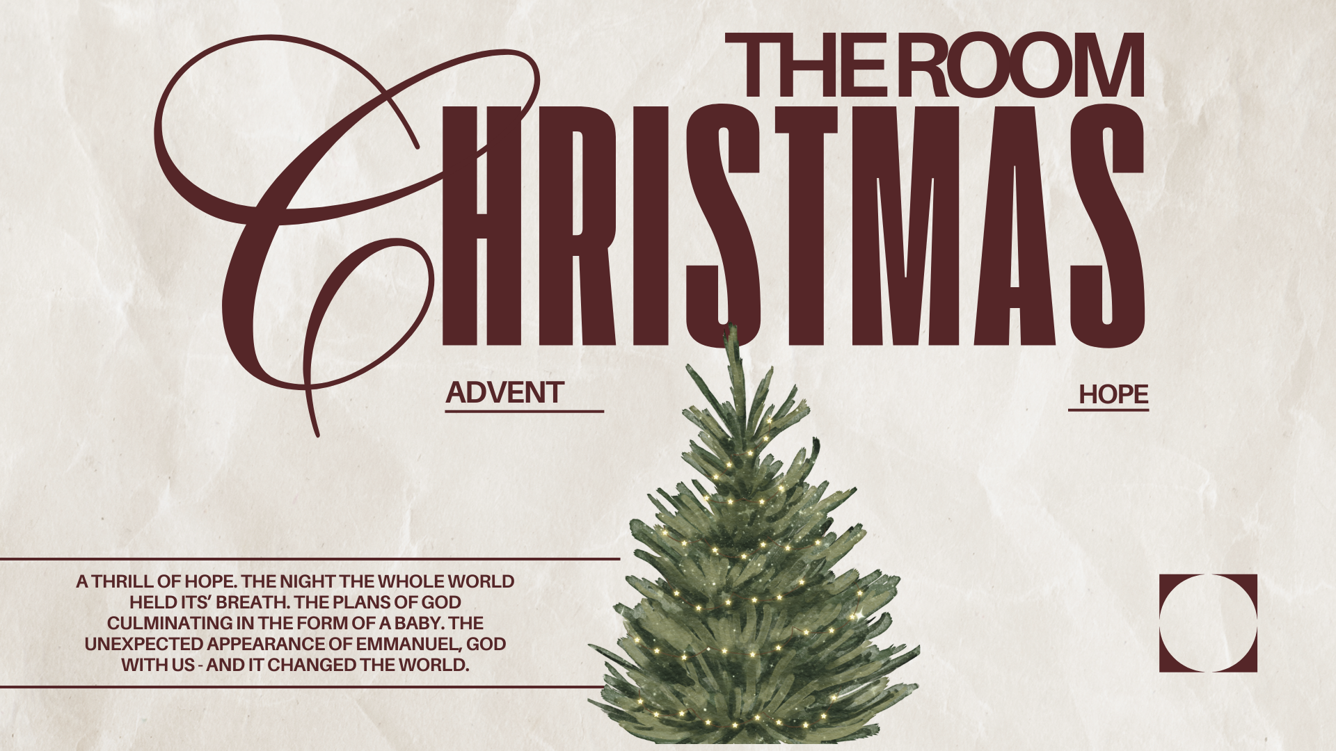 Advent: Hope