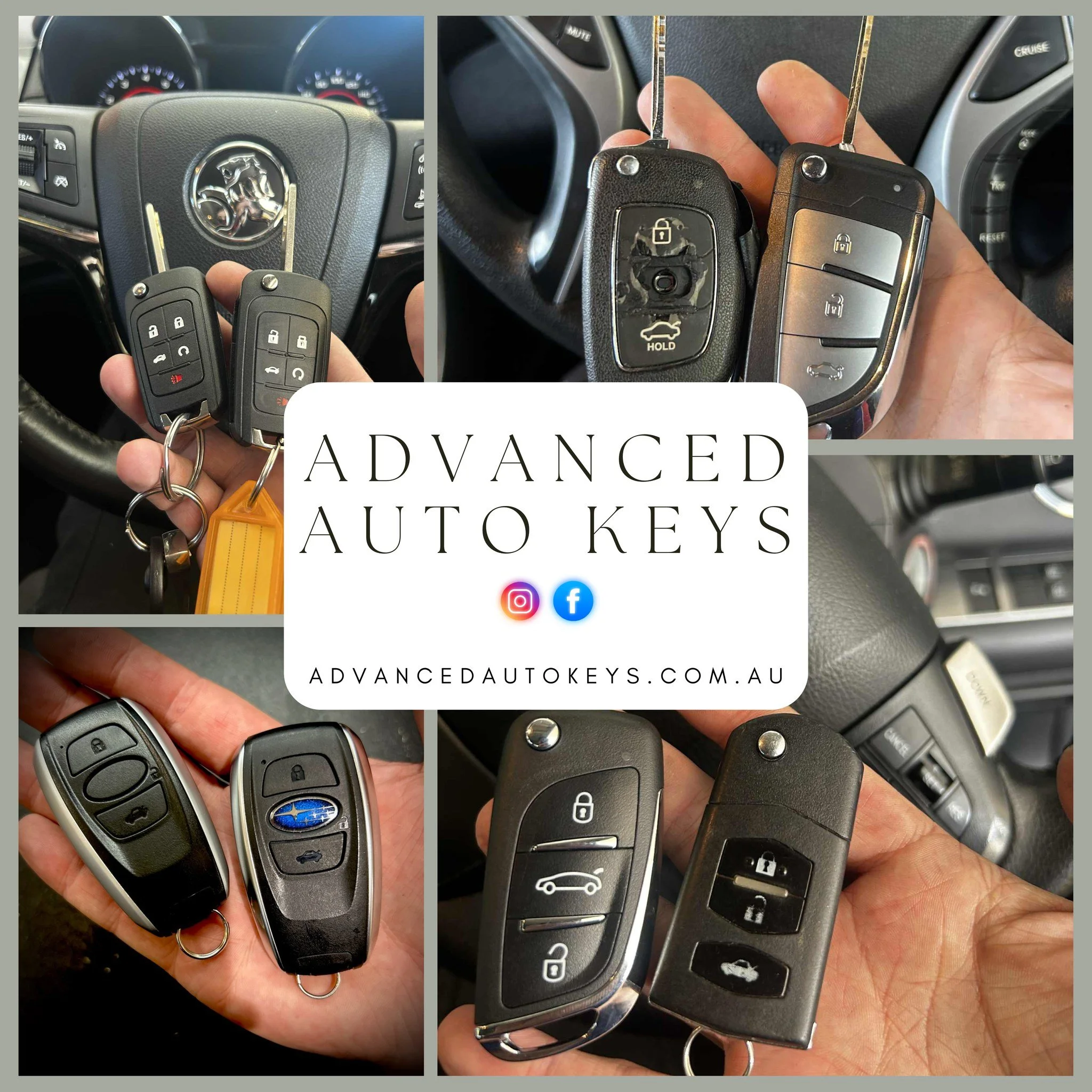 Advanced Auto Keys &ndash; Your trusted automotive locksmith.
We specialise in car key cutting, programming, transponder keys, and remote repairs. Whether you&rsquo;ve lost your keys, need a spare, or your remote isn&rsquo;t working, we provide fast,