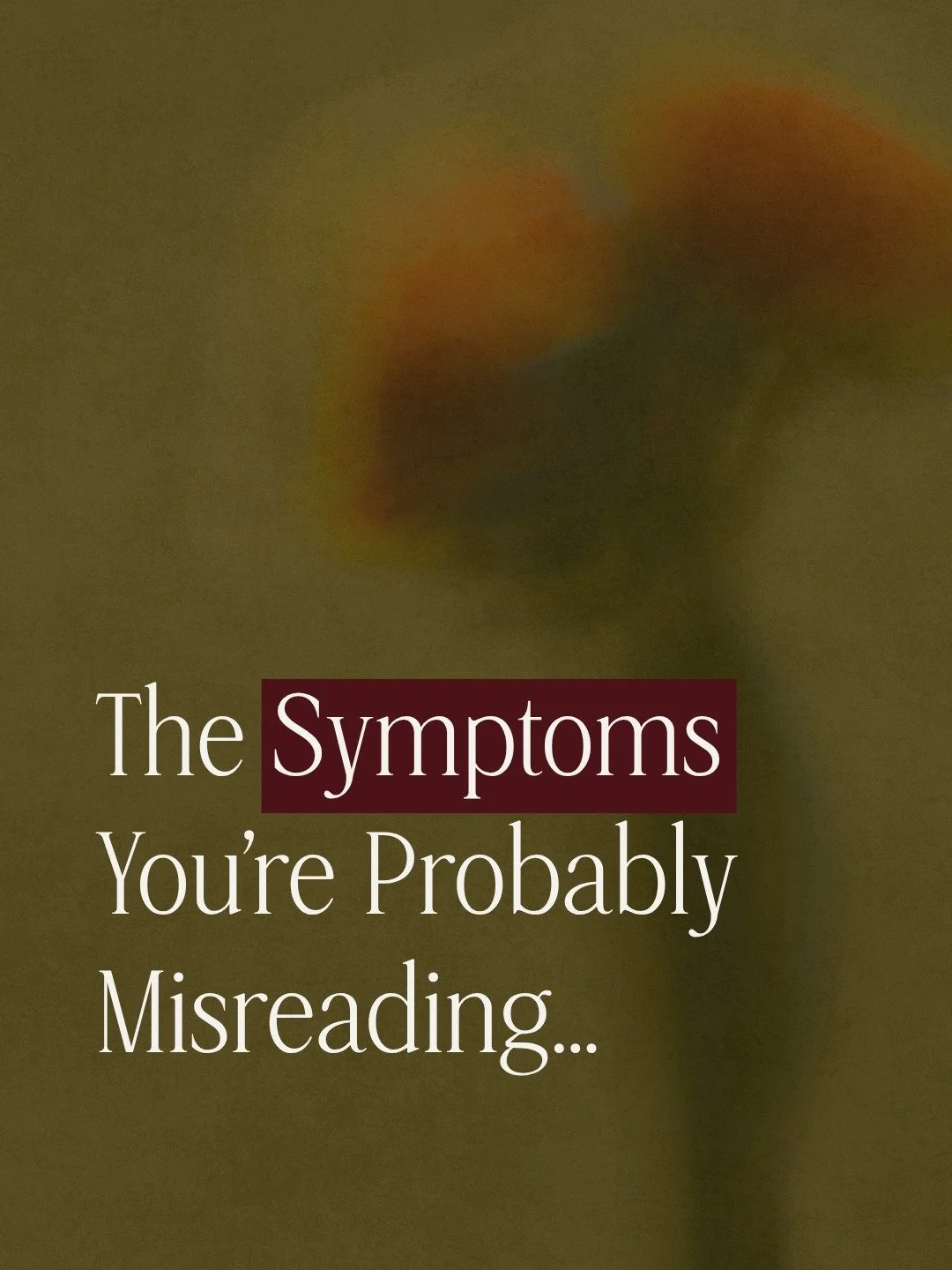 Your body isn&rsquo;t always that literal 🫧

It's easy to assume a symptom has a single cause, but in reality, it's often more complex

A headache might be linked to dehydration, but it can also overlap with poor sleep, stress, skipped meals, hormon