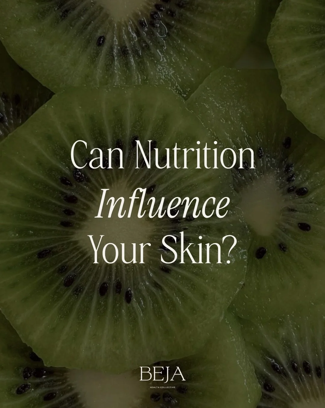 We often think about skincare from the outside &mdash; what we apply, what products we use and what treatments we have.

But your skin is living tissue and relies on nutrients from your diet to support its structure, repair and renewal.

Healthy fats