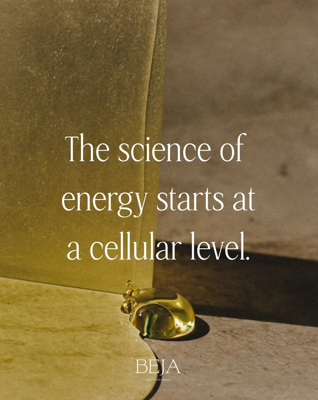 Energy production is one of the many essential processes happening inside your body, every second of the day.

At the centre of this process are your mitochondria - tiny structures within your cells that help convert energy from food into ATP, the mo