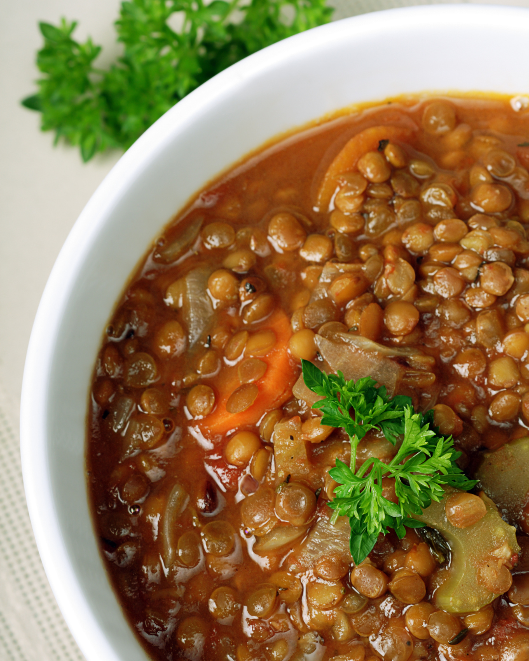 Smoky Lemon Lentil Soup
