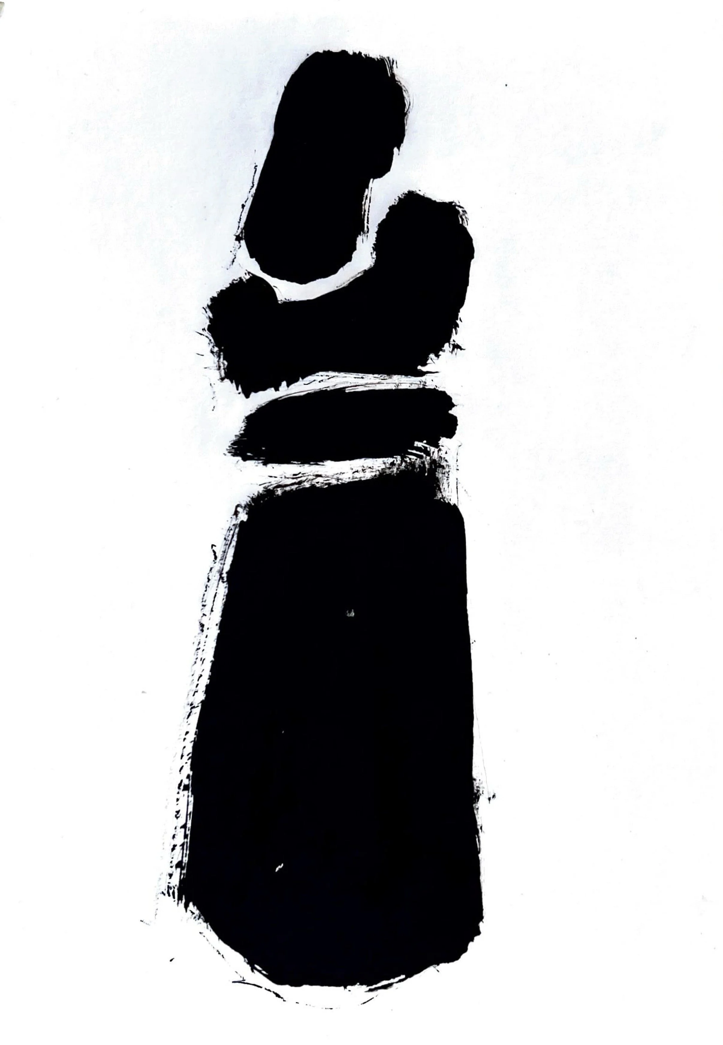 Sem título, tinta da china s/papel, 29,7 cm x 42 cm
