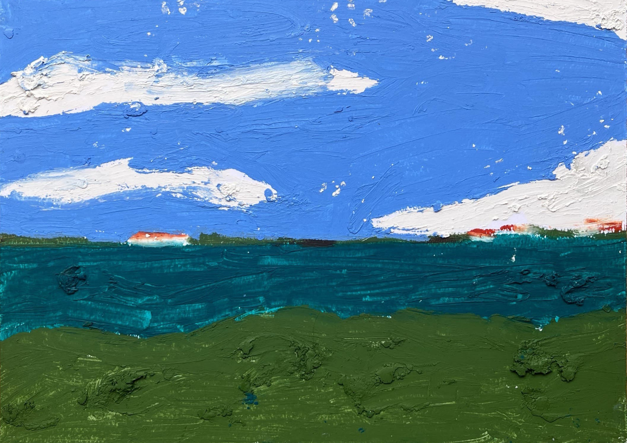 Sem título, óleo s/papel, 29,7 cm x 42 cm