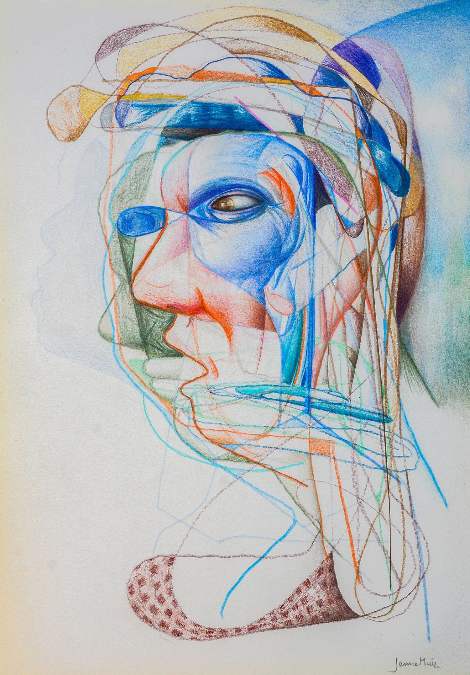 Polychrome Drawing Polychrome Drawings — JAMIE MUIR ART