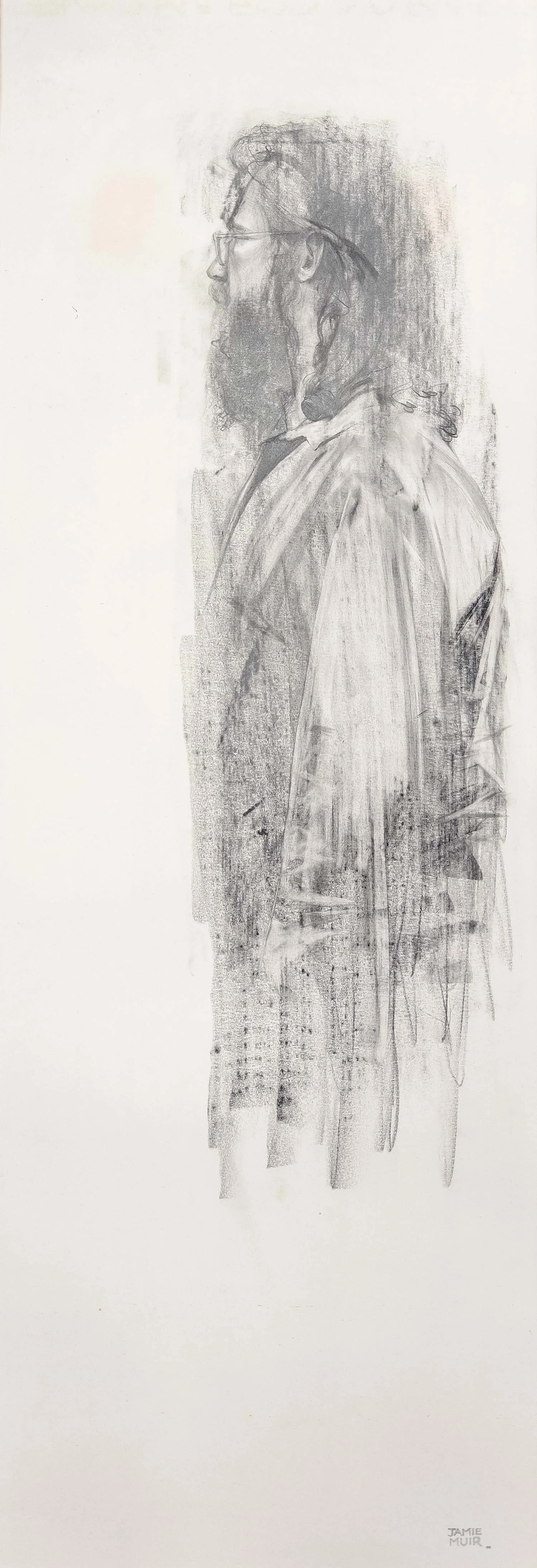 Tall self portrait-43x86 cm-NFS