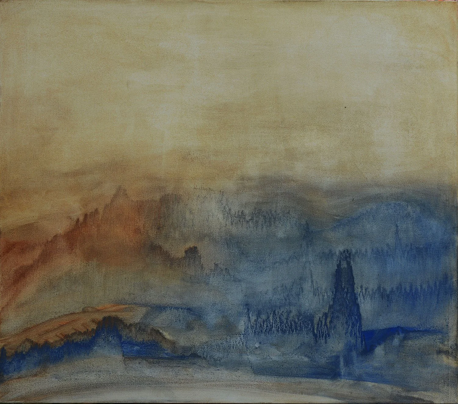 Sublime landscape-oil on canvas-5032-117x102 cm