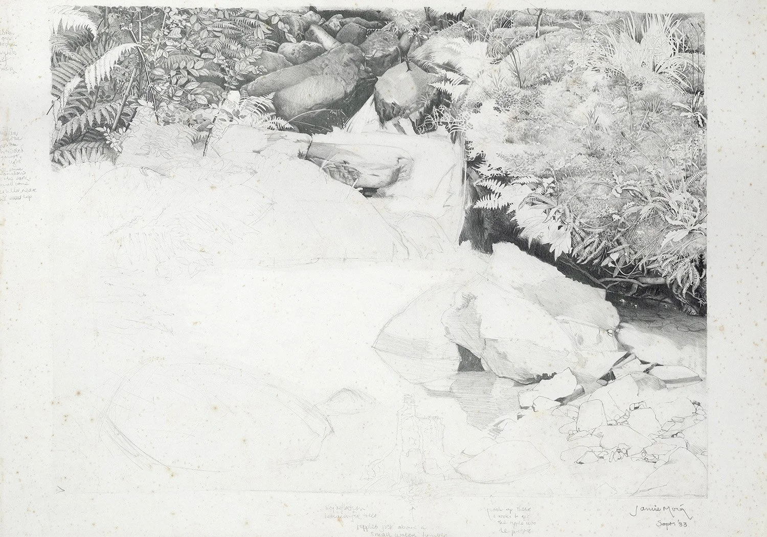 Gairloich Stream-58x42 cm-NFS