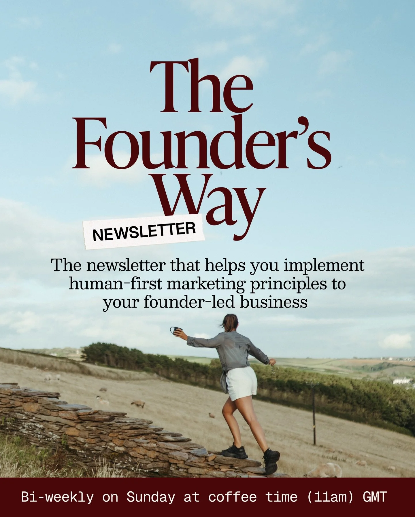 Launching on the 4th January, the first edition discusses how to host intentional irl events that build real connection (without big budgets, big audiences or pressure). 

I highlight the three typical worries / misconceptions around organising event