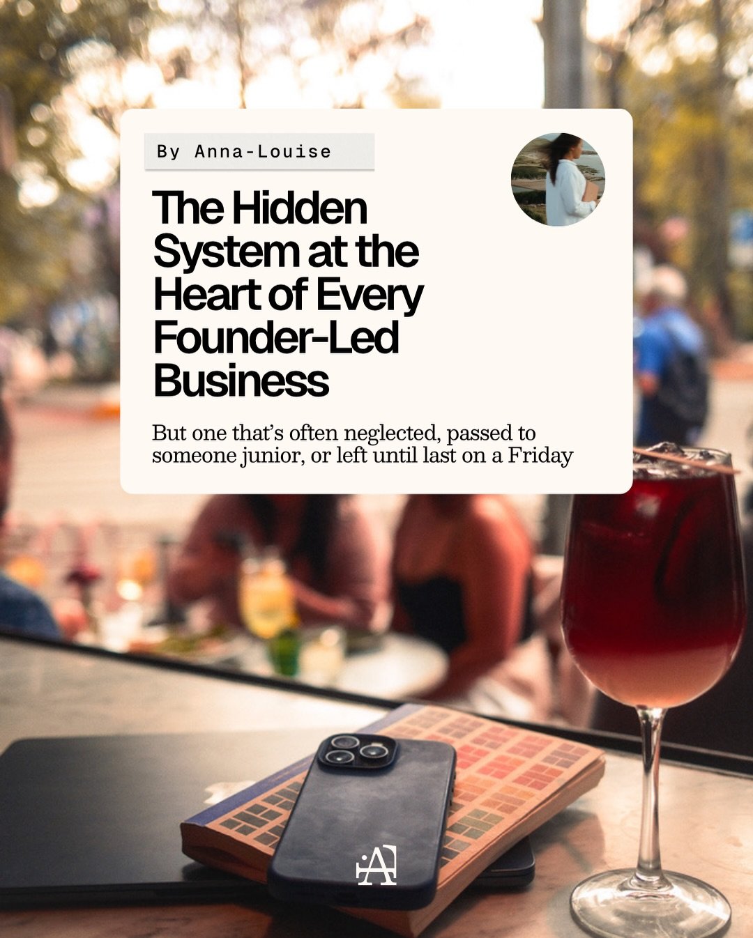 A year ago, I would have found absolutely ANYTHING else to work on rather than write long-form. Now, I actually enjoy it, untangling my muddled thoughts and recent conversations into my newsletter, The Founder&rsquo;s Way. 

Sticking with it consiste