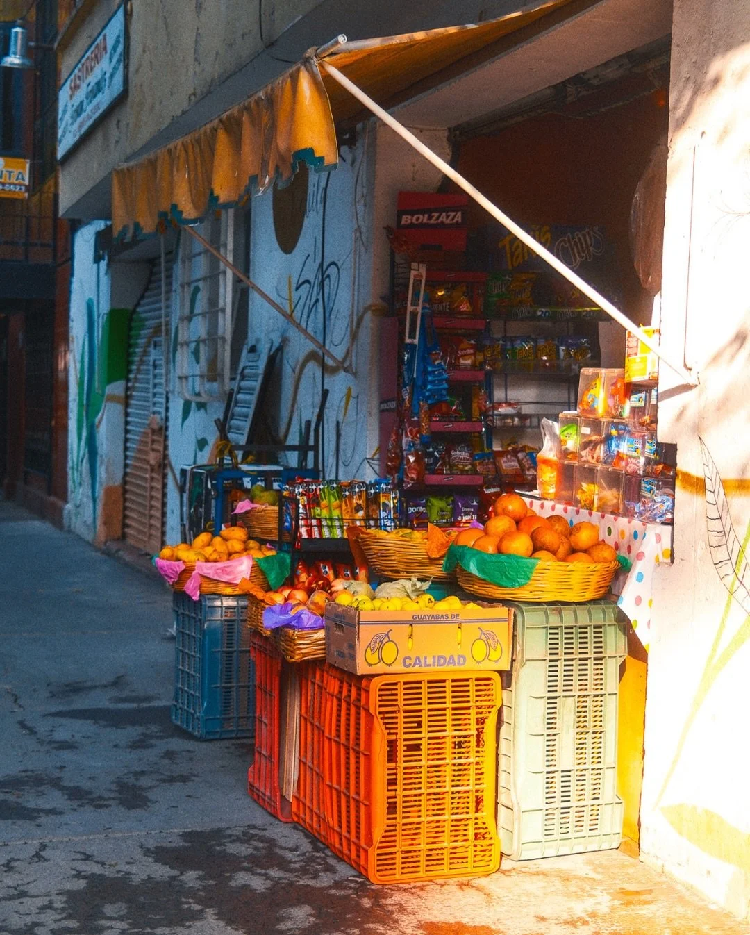 Mexico Notes Pt.2 

As we enter the week of my friend&rsquo;s wedding I have moved out of the digital nomad co-living space into a hotel in Roma Norte with a friend. 

The area is buzzing with activity and seems to be a hub for seafood restaurants. 
