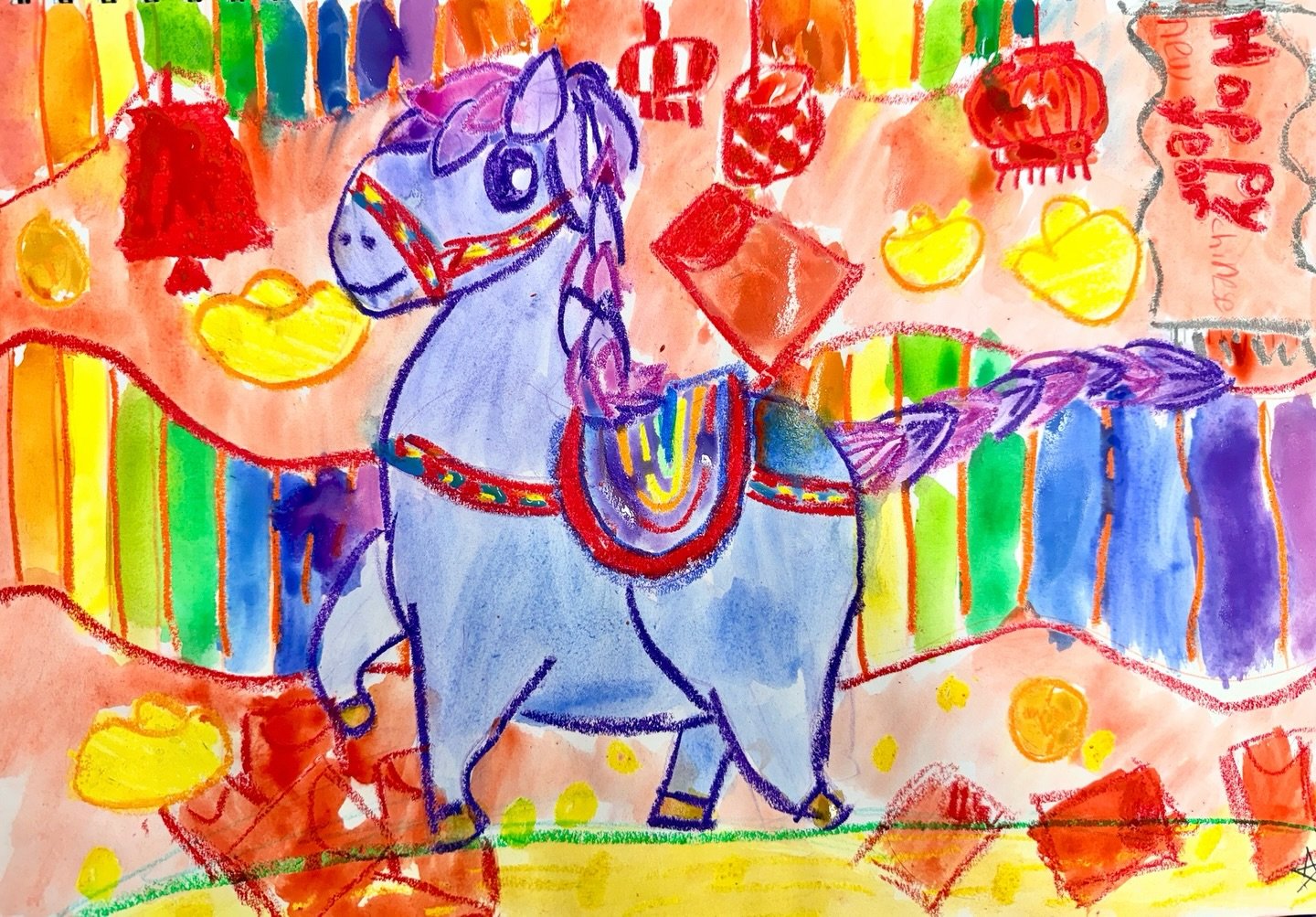 Welcoming the Year of the Horse with colour, creativity, and joyful wishes 🐎✨

Happy Lunar New Year! 🧧 

#cherrytreeartstudio #yearofthehorse #lunarnewyear #kidsartclass #cherrybrook