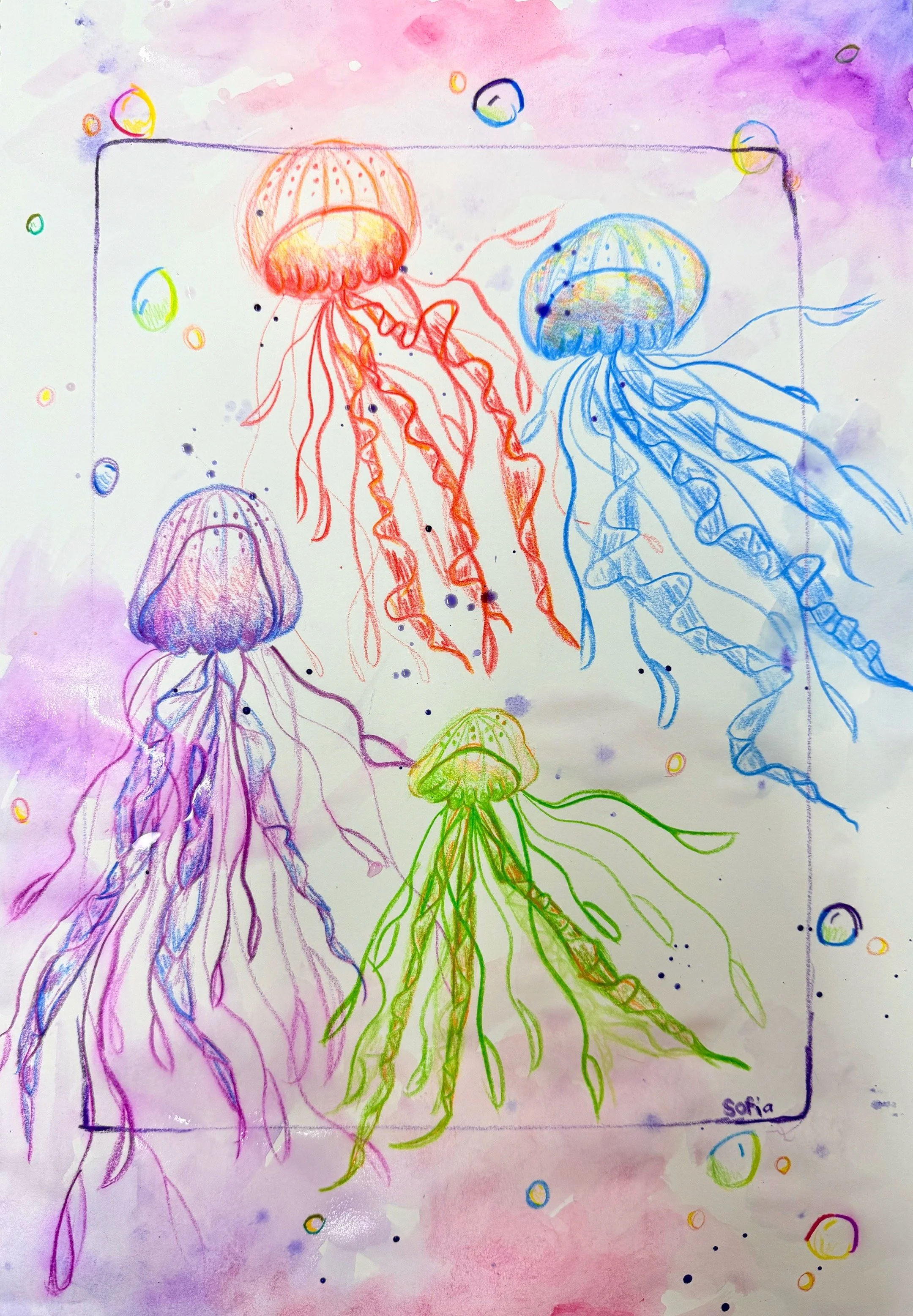 Cherry Tree Art Studio Cherrybrook Jellyfish Art.JPG