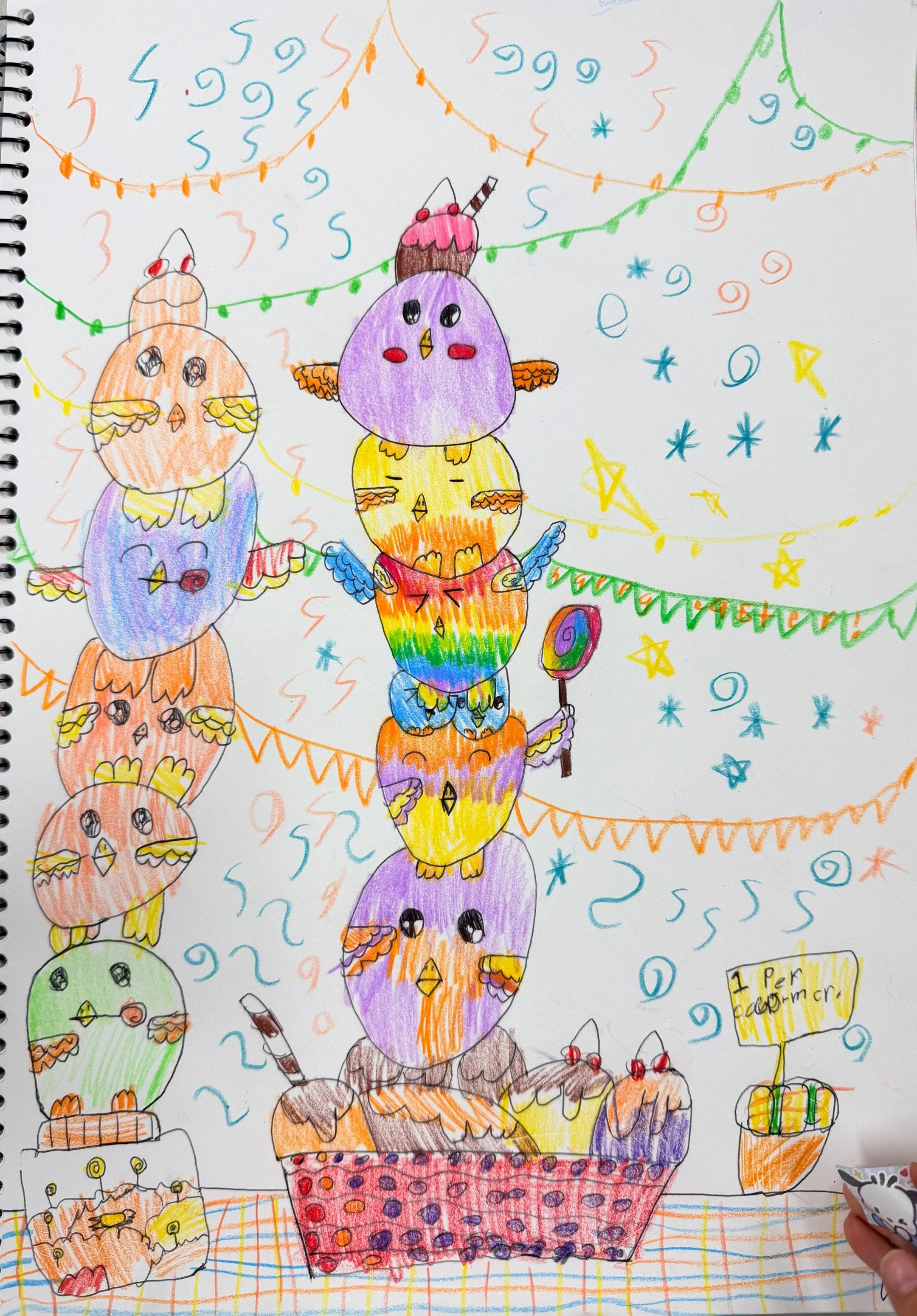 Cherry Tree Art Studio Cherrybrook angry bird stack1.JPG