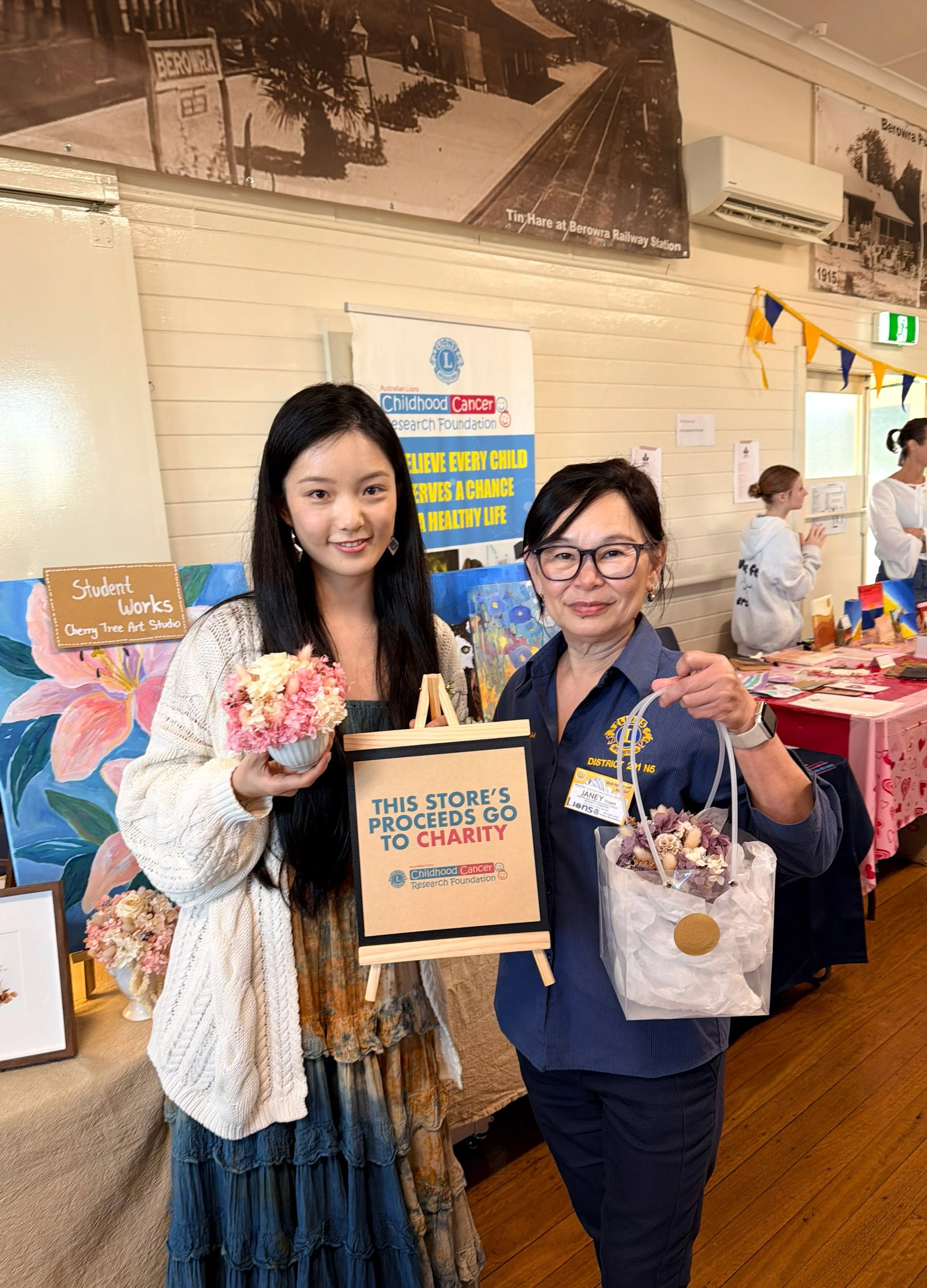 Student Creativity Supporting Childhood Cancer Research