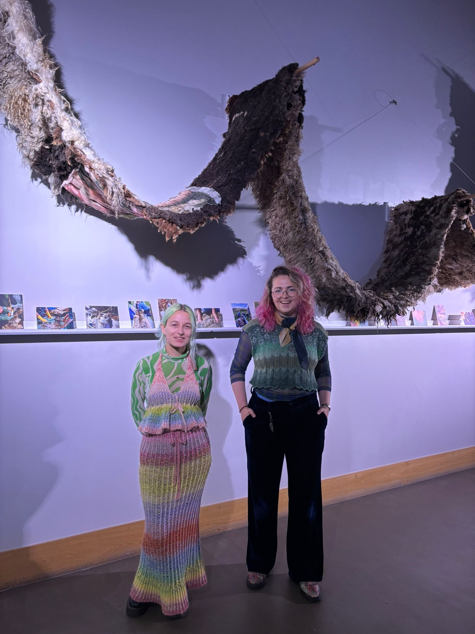 Looking after wool with Lydia May Hann