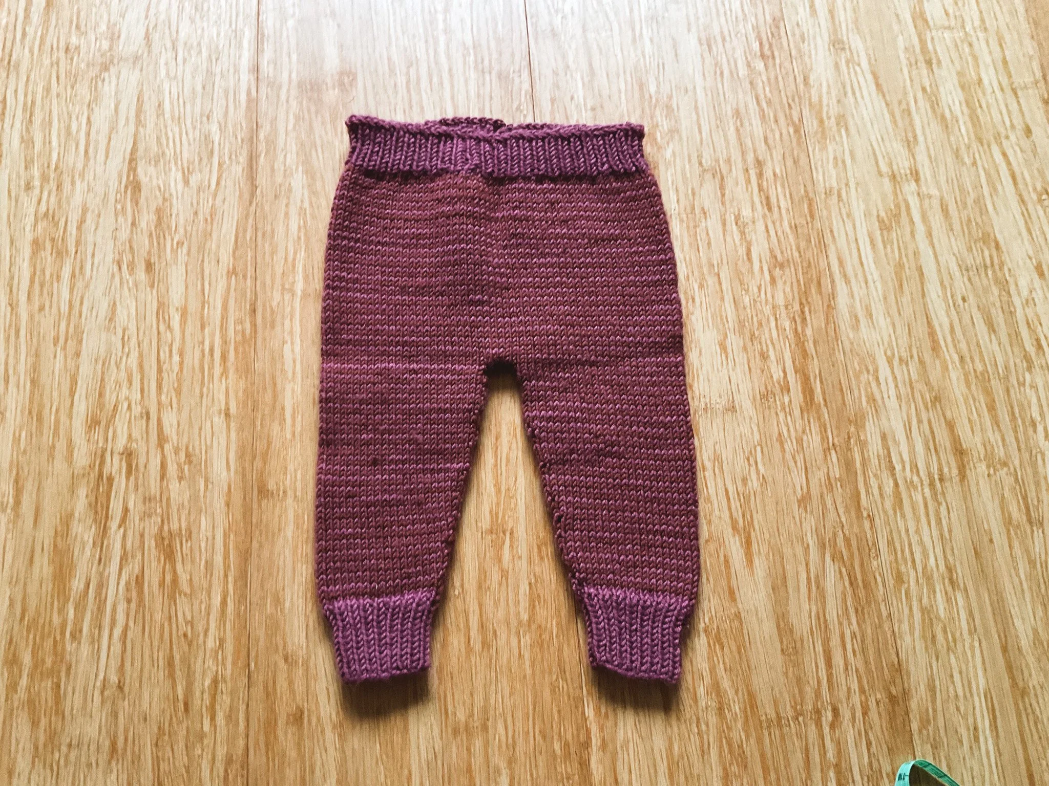 Stripey Knit Trousers