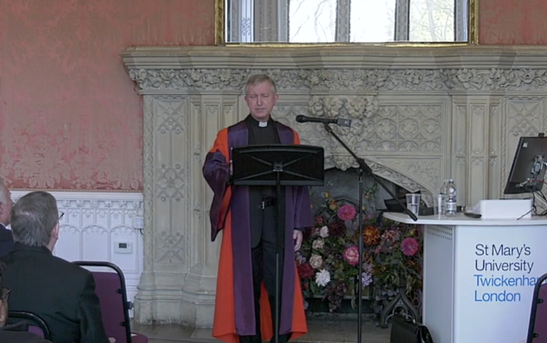 Mgr Paul McPartlan's Inaugural Lecture&nbsp;&nbsp;